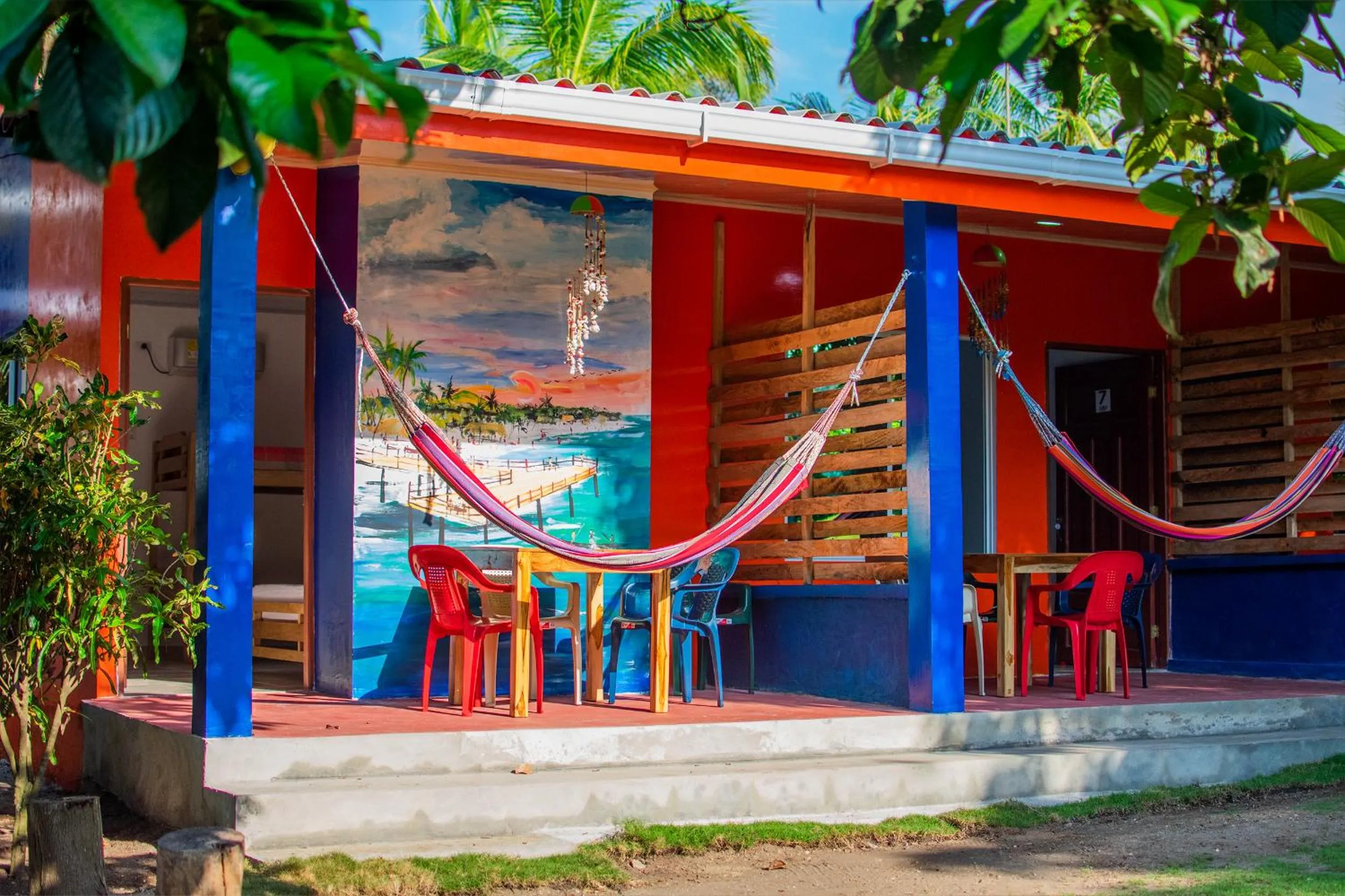 Balcony/Terrace in Cabañas Los Venaos