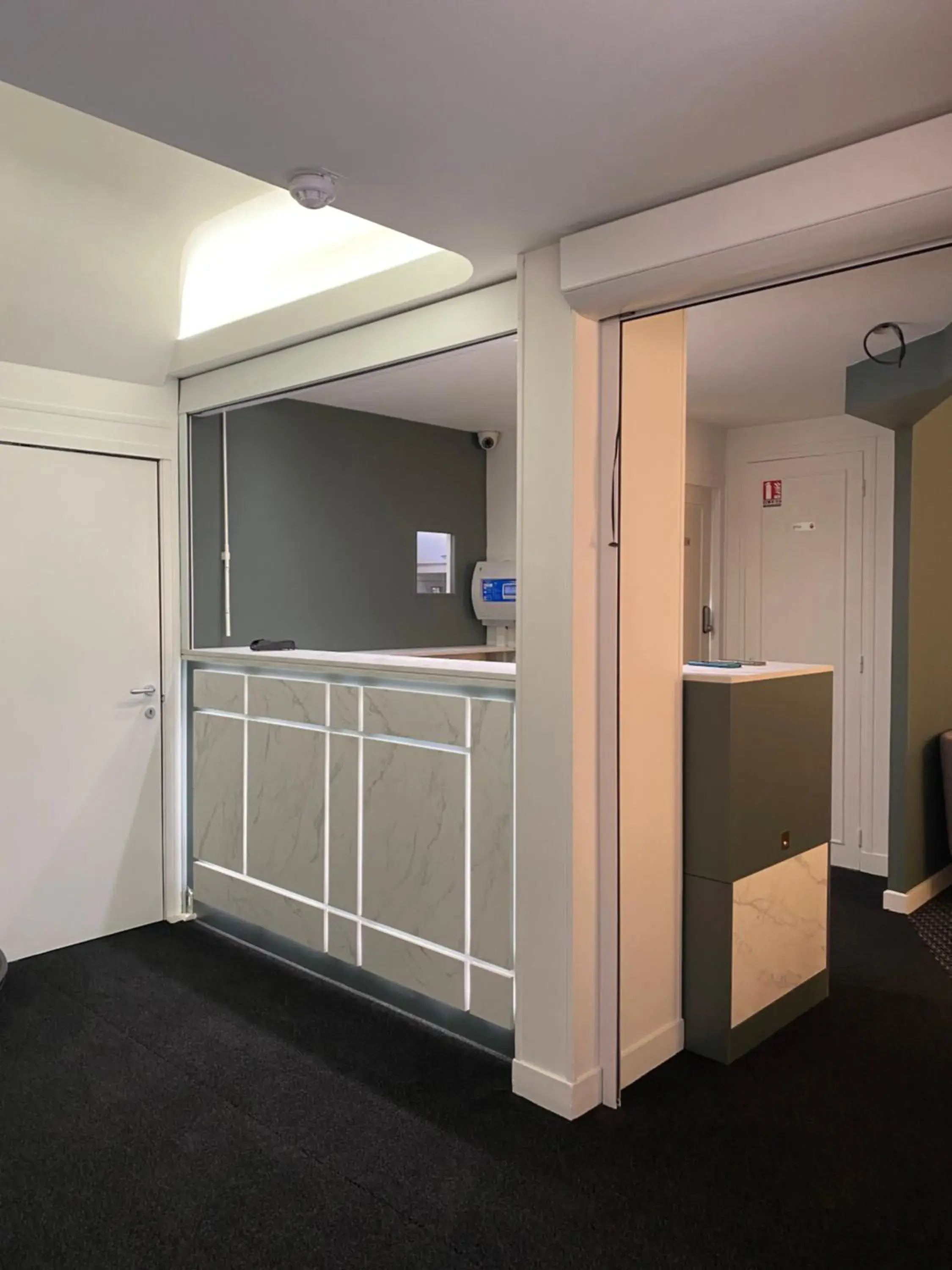 Lobby or reception in Logis Hotel Du Chateau Lobby or reception in Logis Hotel Du Chateau