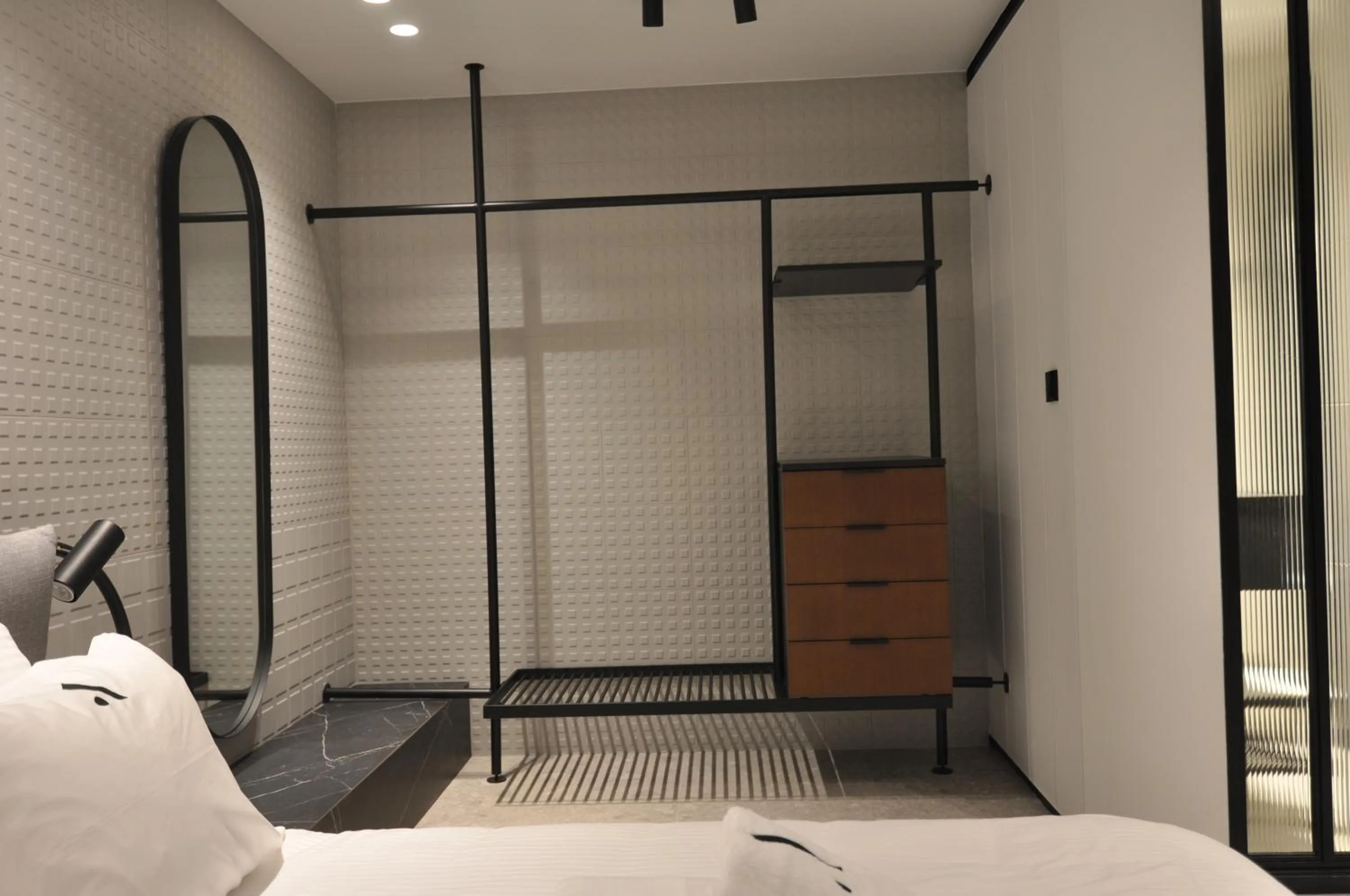 Bed in Athinaion Recreation Suites