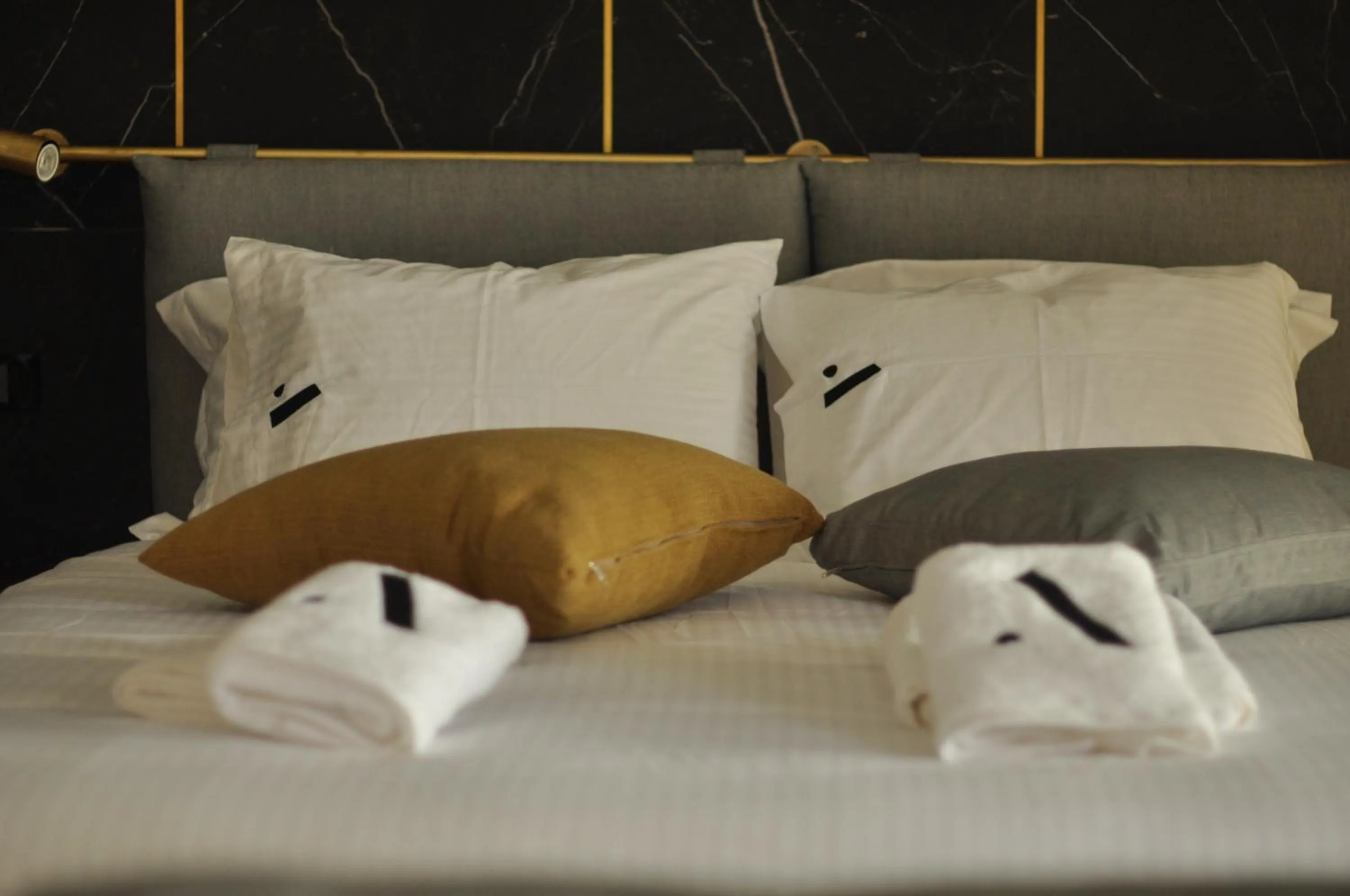 Bed in Athinaion Recreation Suites