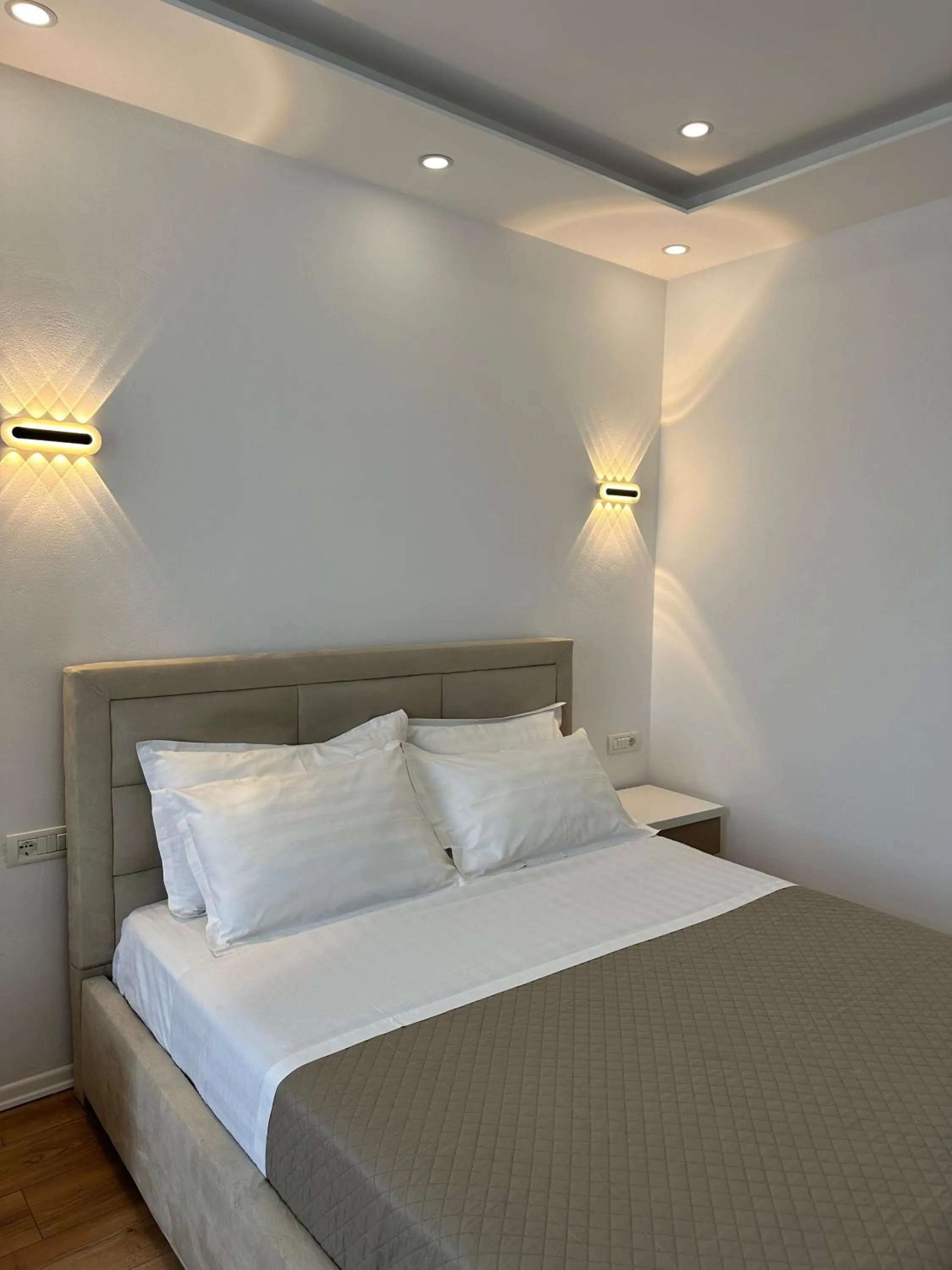 Bed in Hotel Arberia