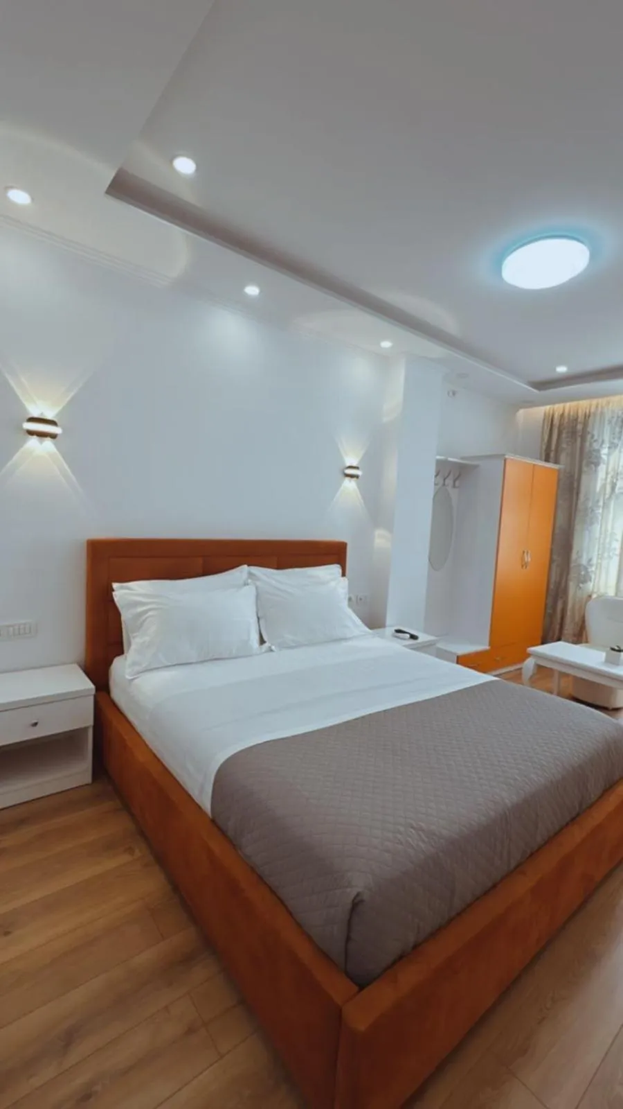 Bed in Hotel Arberia