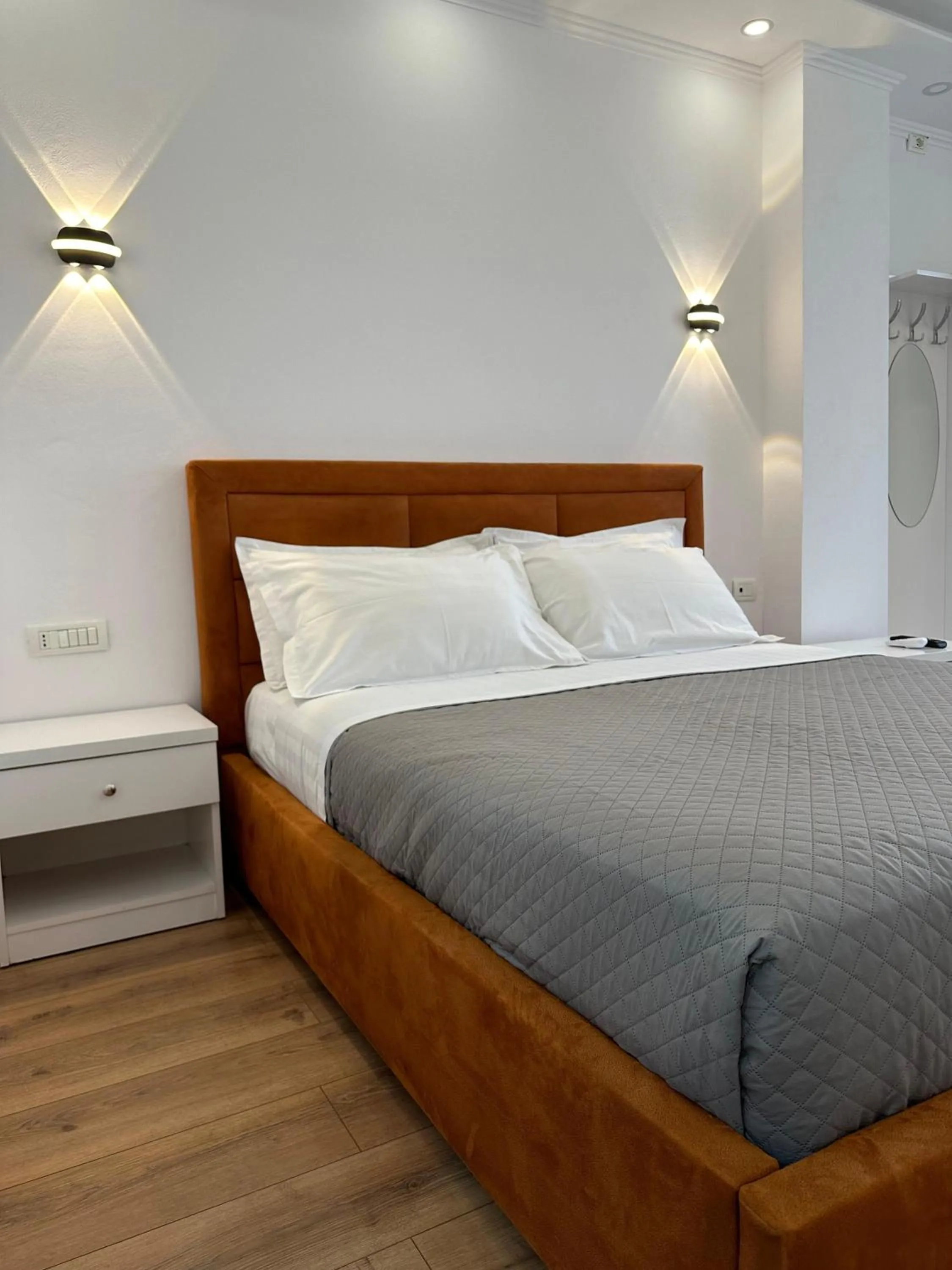 Bed in Hotel Arberia