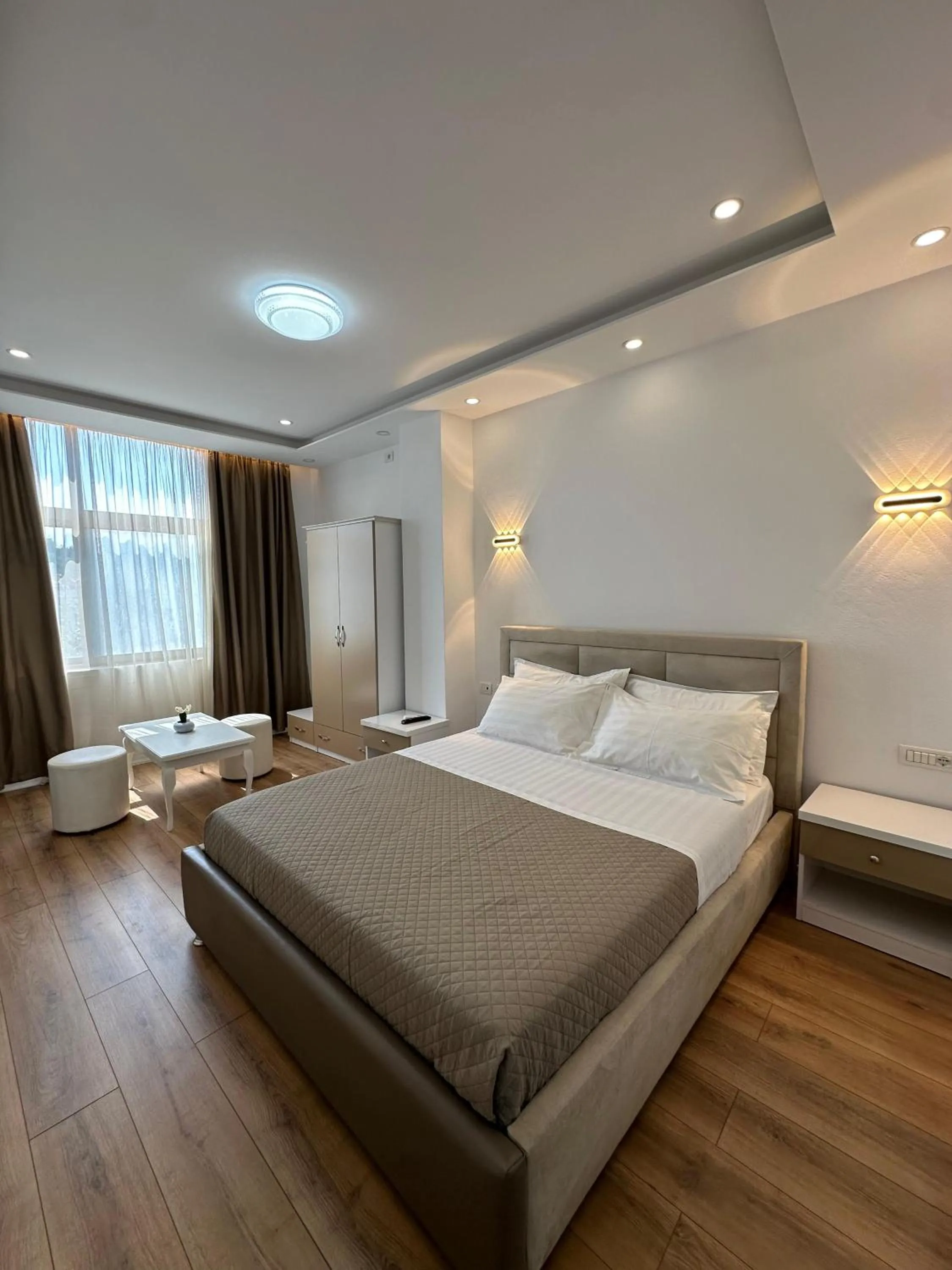 Bed in Hotel Arberia