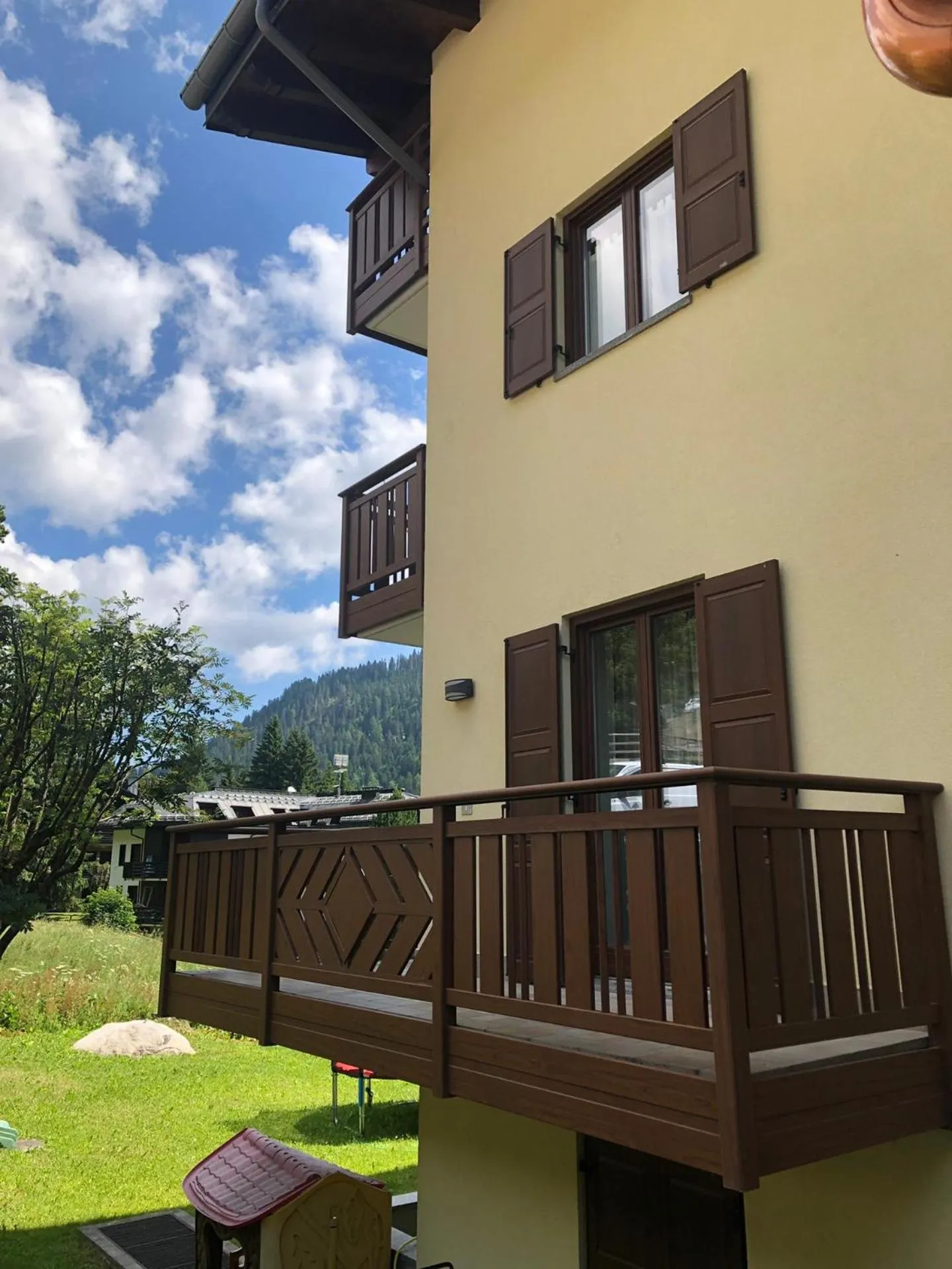Property building in Appartamento del rosengarten