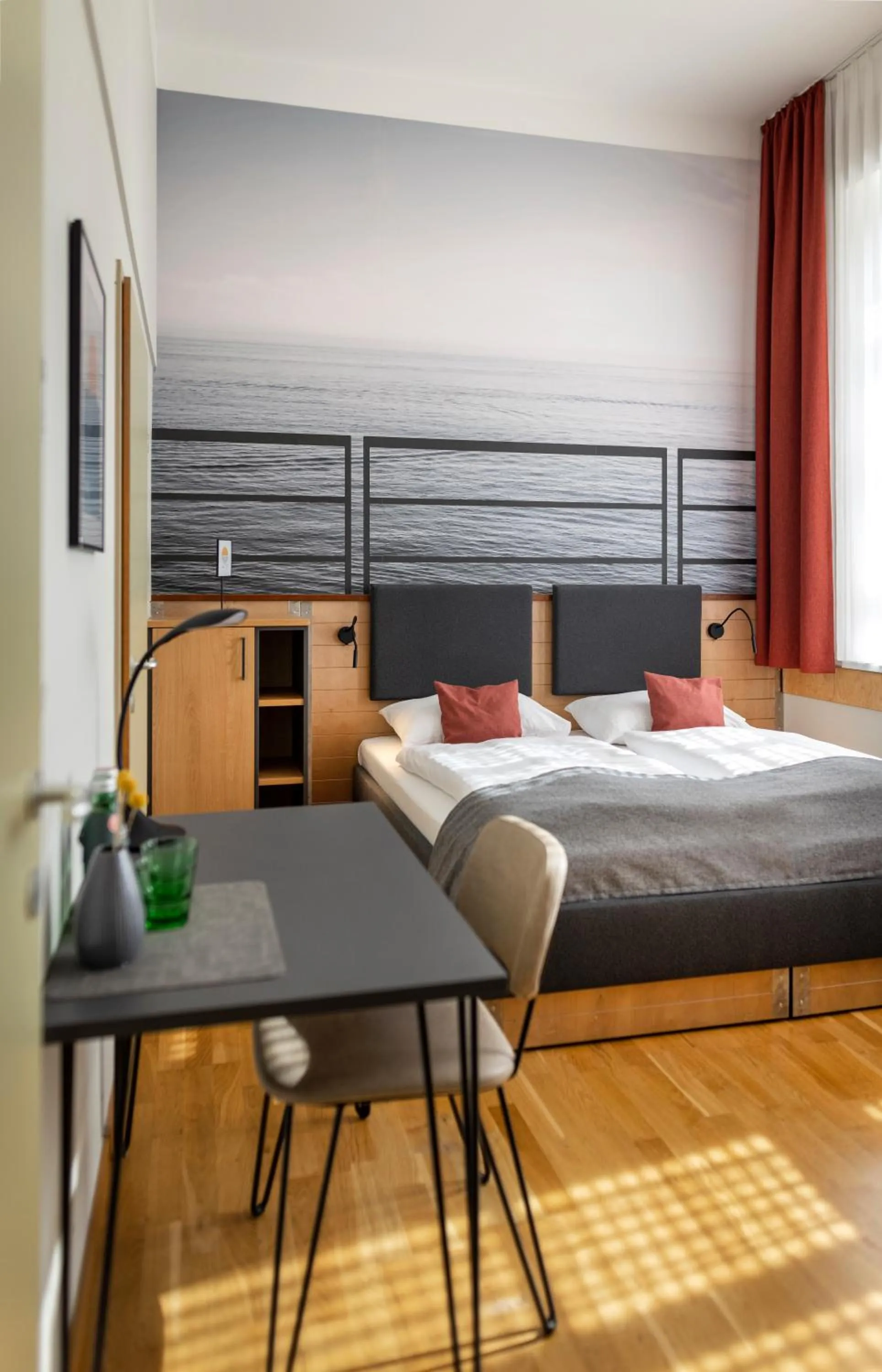 Photo of the whole room, Bed in JUFA Hotel Bregenz