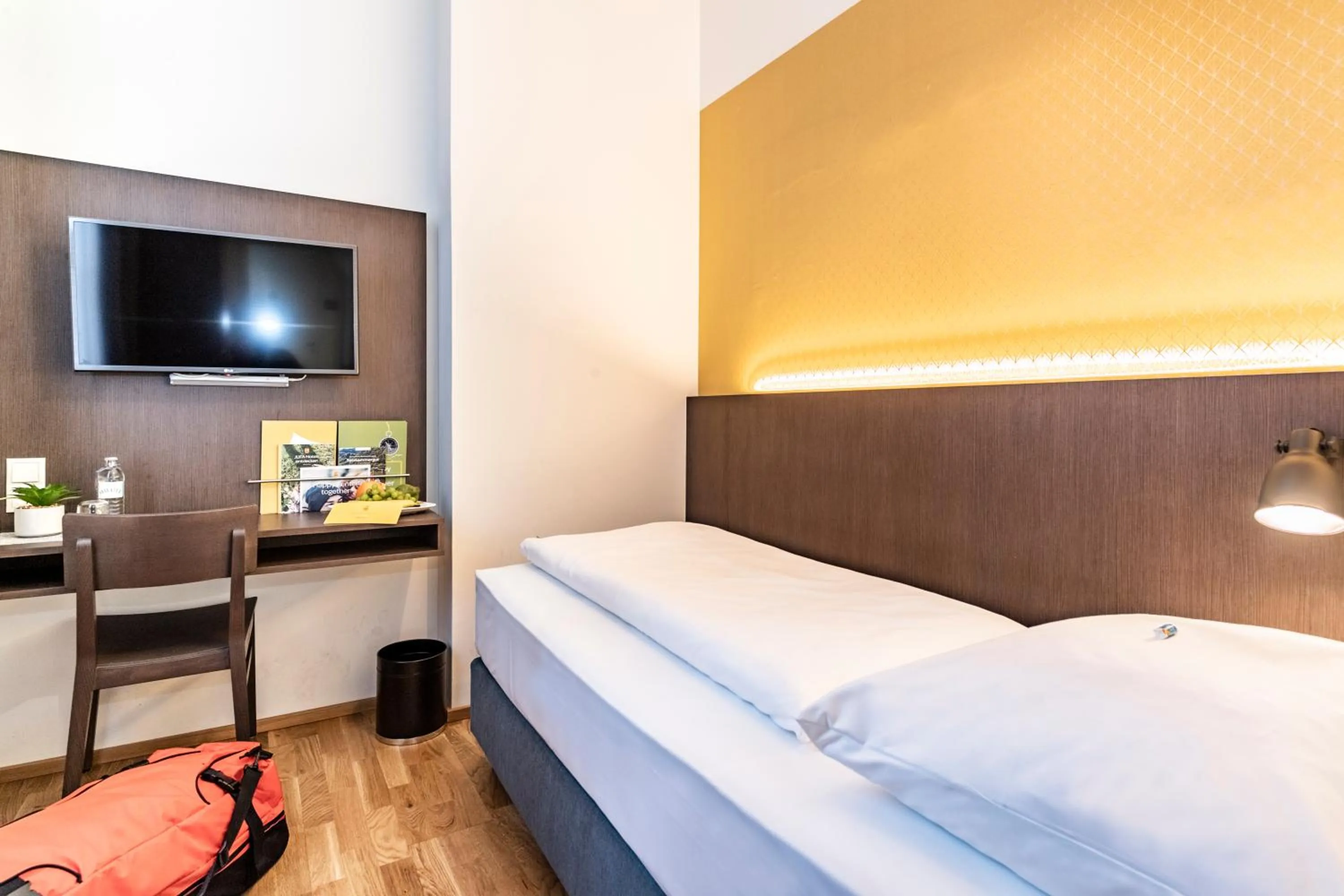 Photo of the whole room, Bed in JUFA Hotel Bregenz