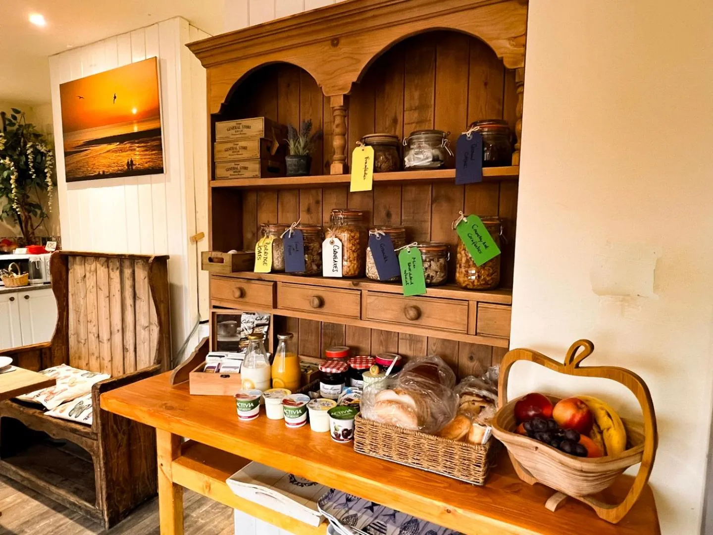 Buffet breakfast in Norfolk Accommodation