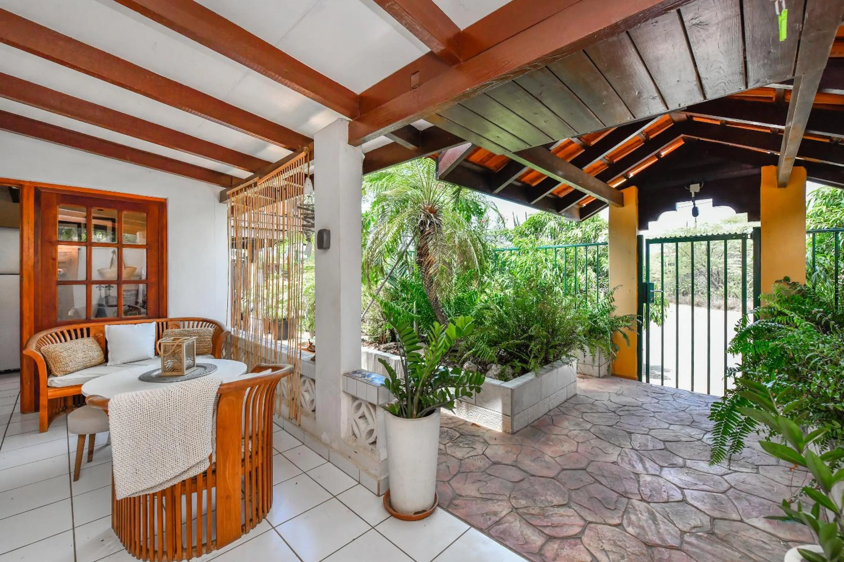 Patio in Brisas Studio Apartments