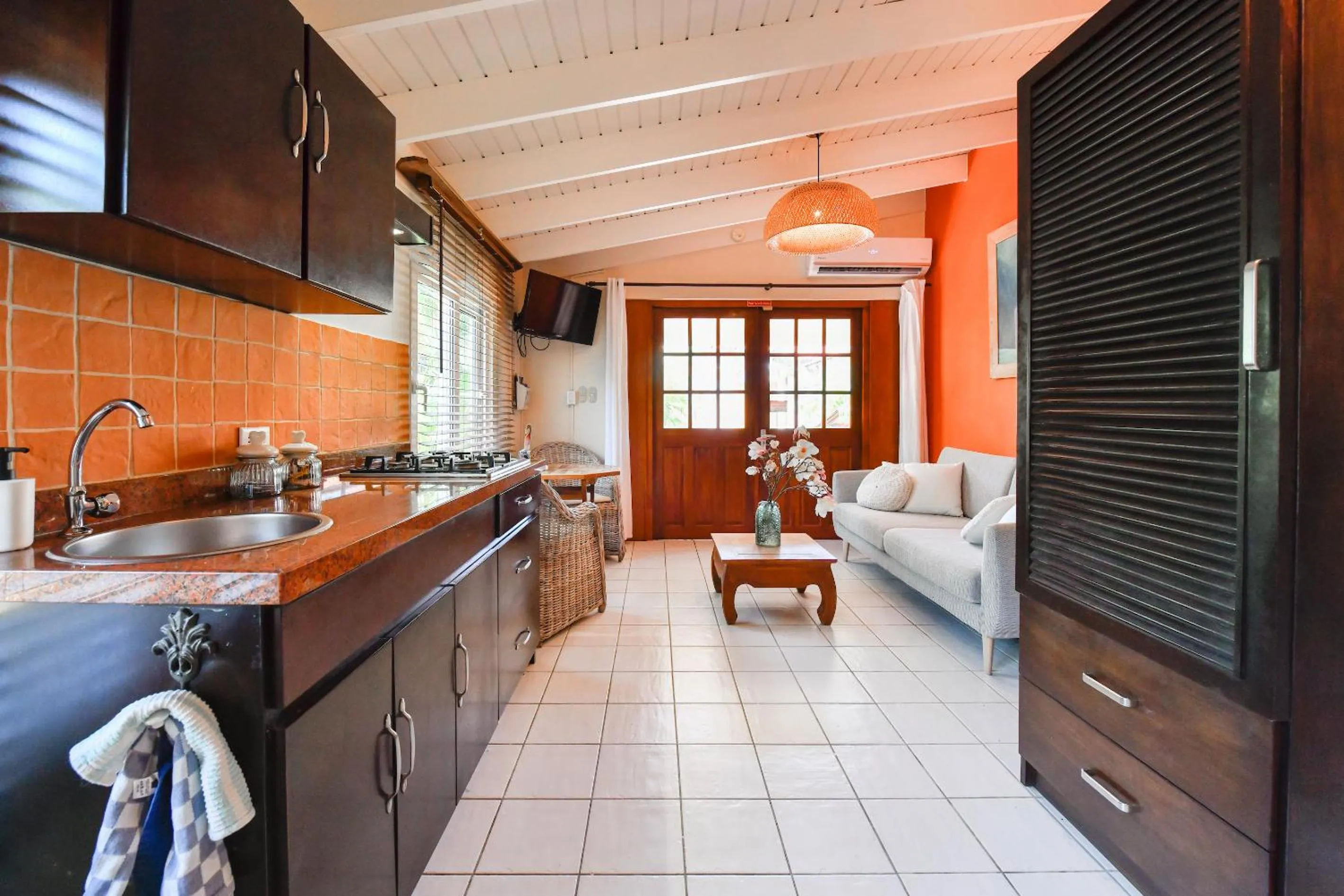 Kitchen or kitchenette in Brisas Studio Apartments