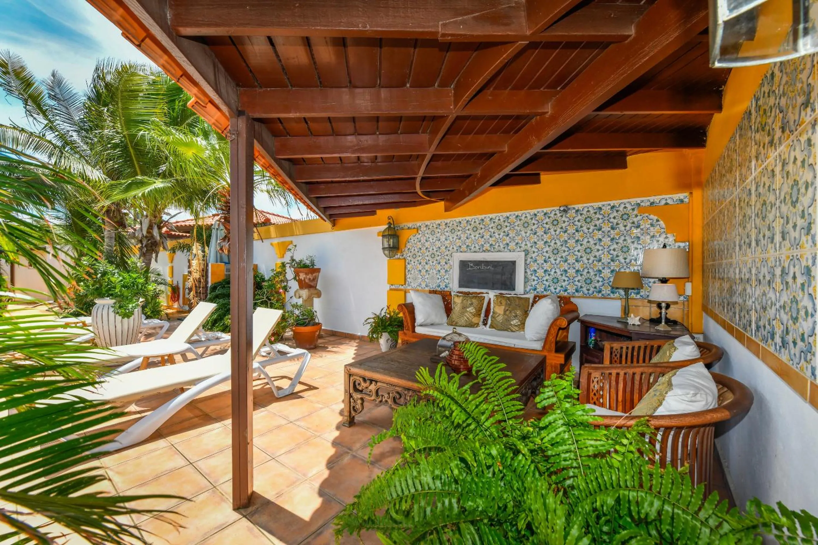 Garden in Brisas Studio Apartments