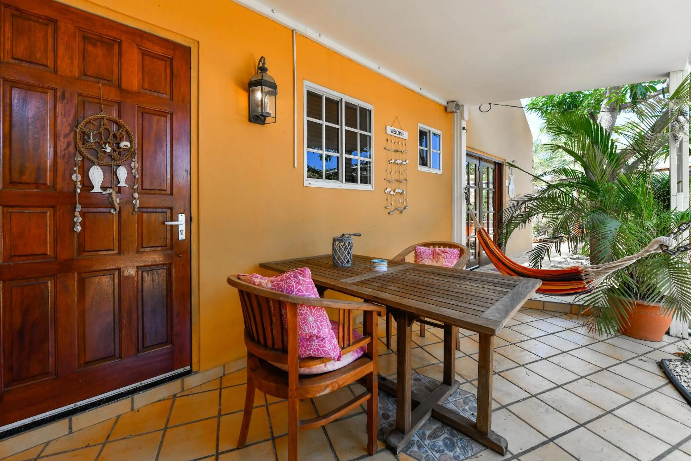 Patio in Brisas Studio Apartments