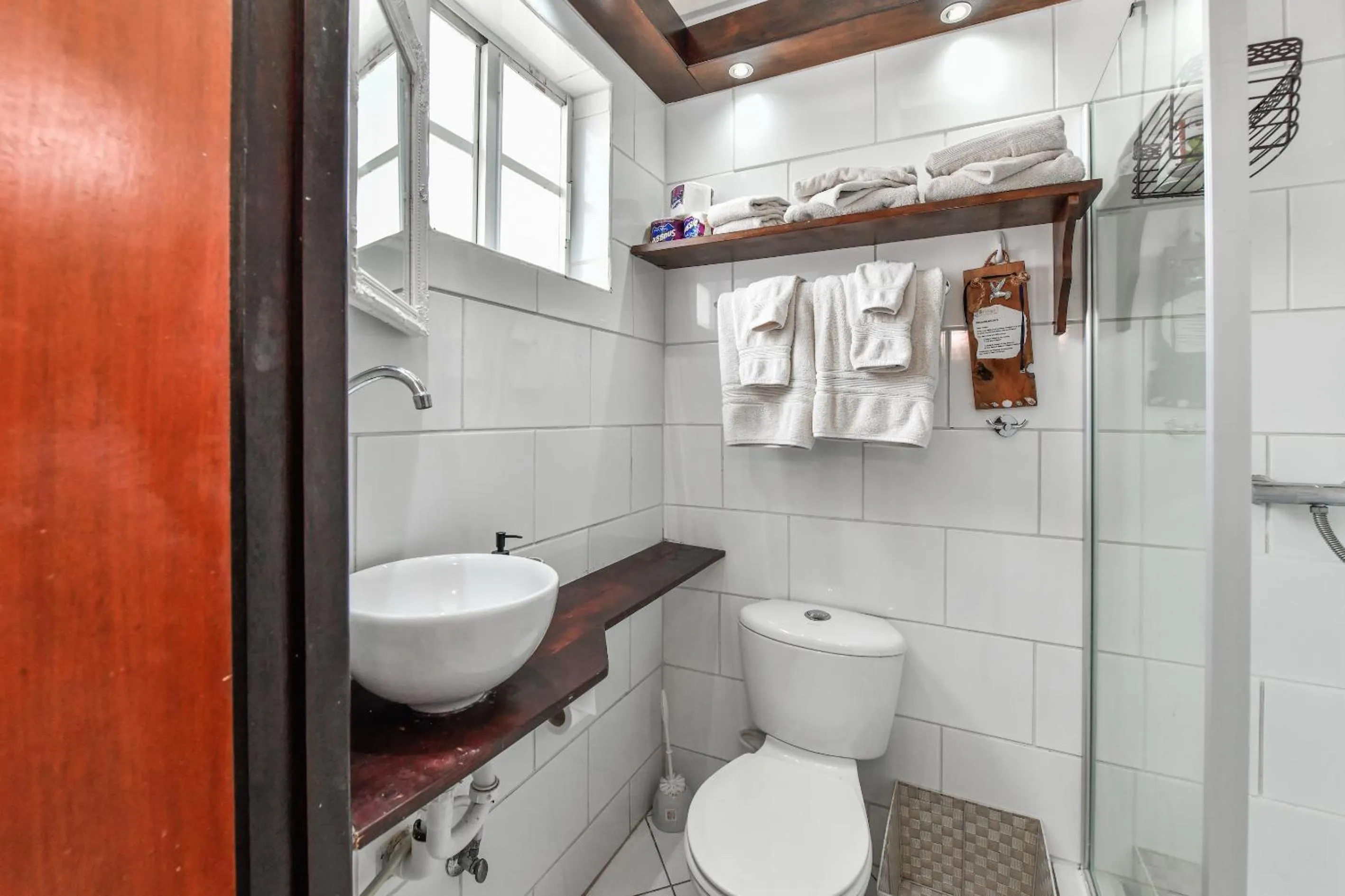 Bathroom in Brisas Studio Apartments