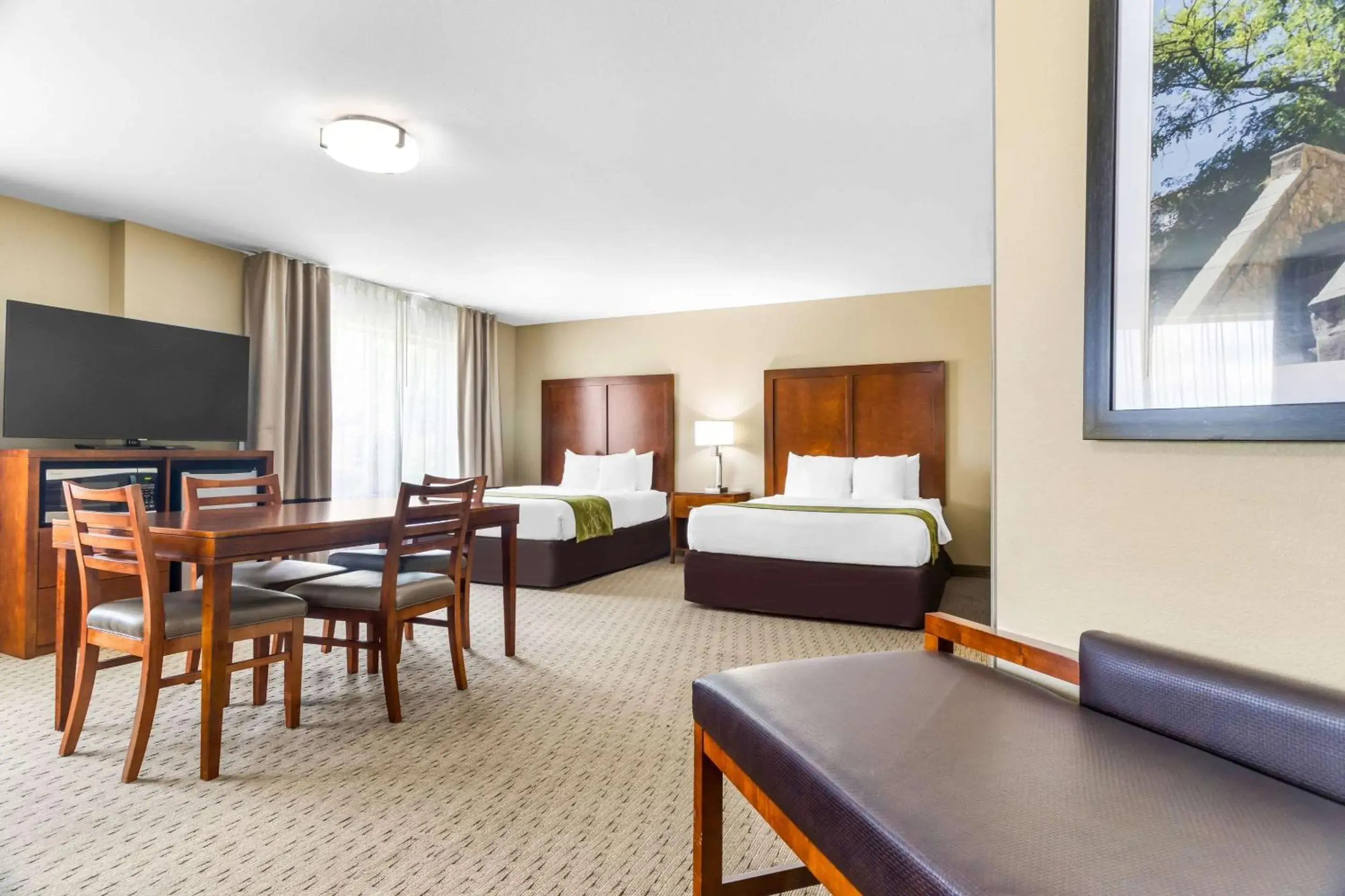 Suite with Two Queen Beds - Accessible/Non-Smoking in Comfort Suites Suite with Two Queen Beds - Accessible/Non-Smoking in Comfort Suites