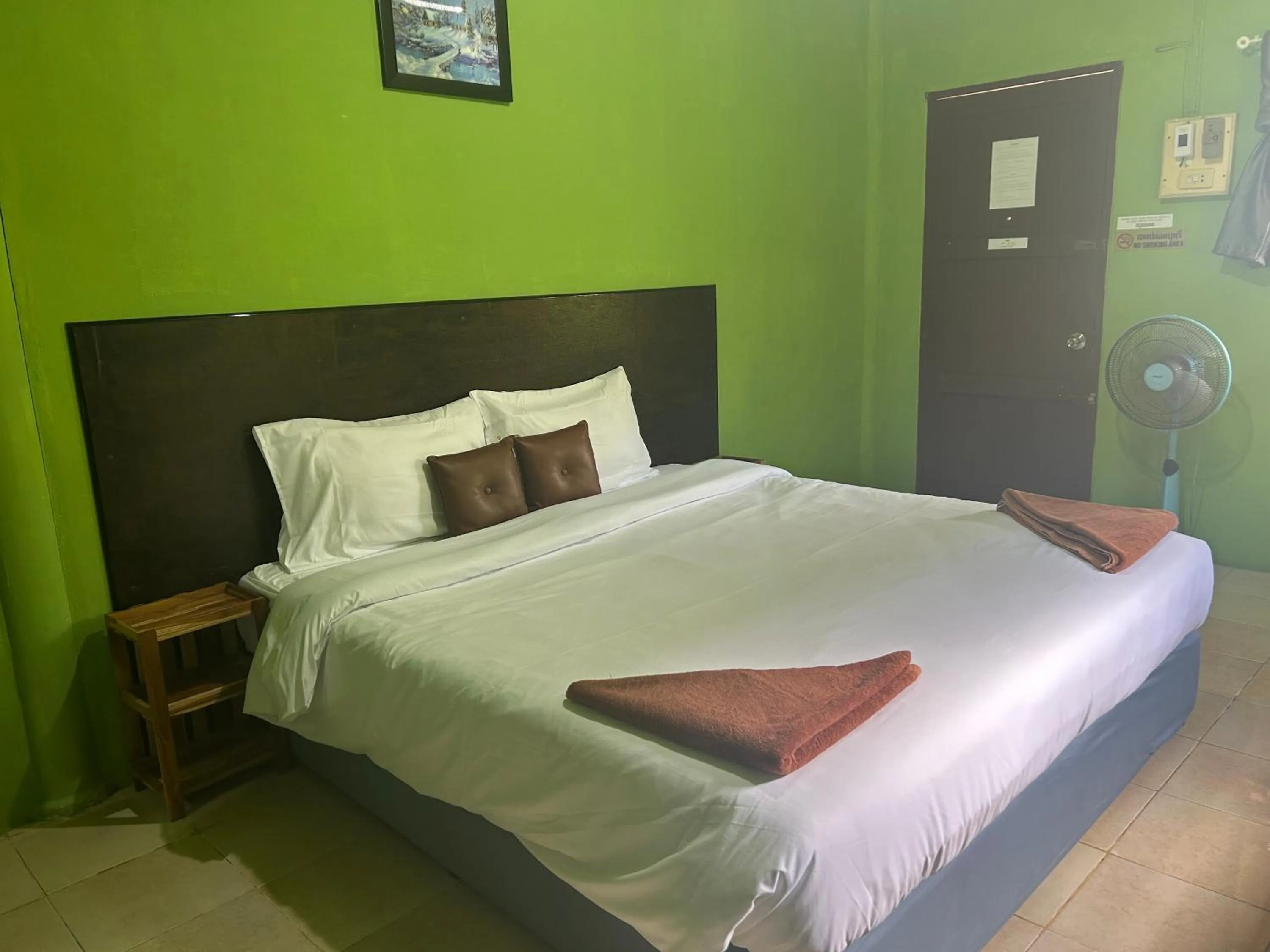 Bed in ABC Bungalow