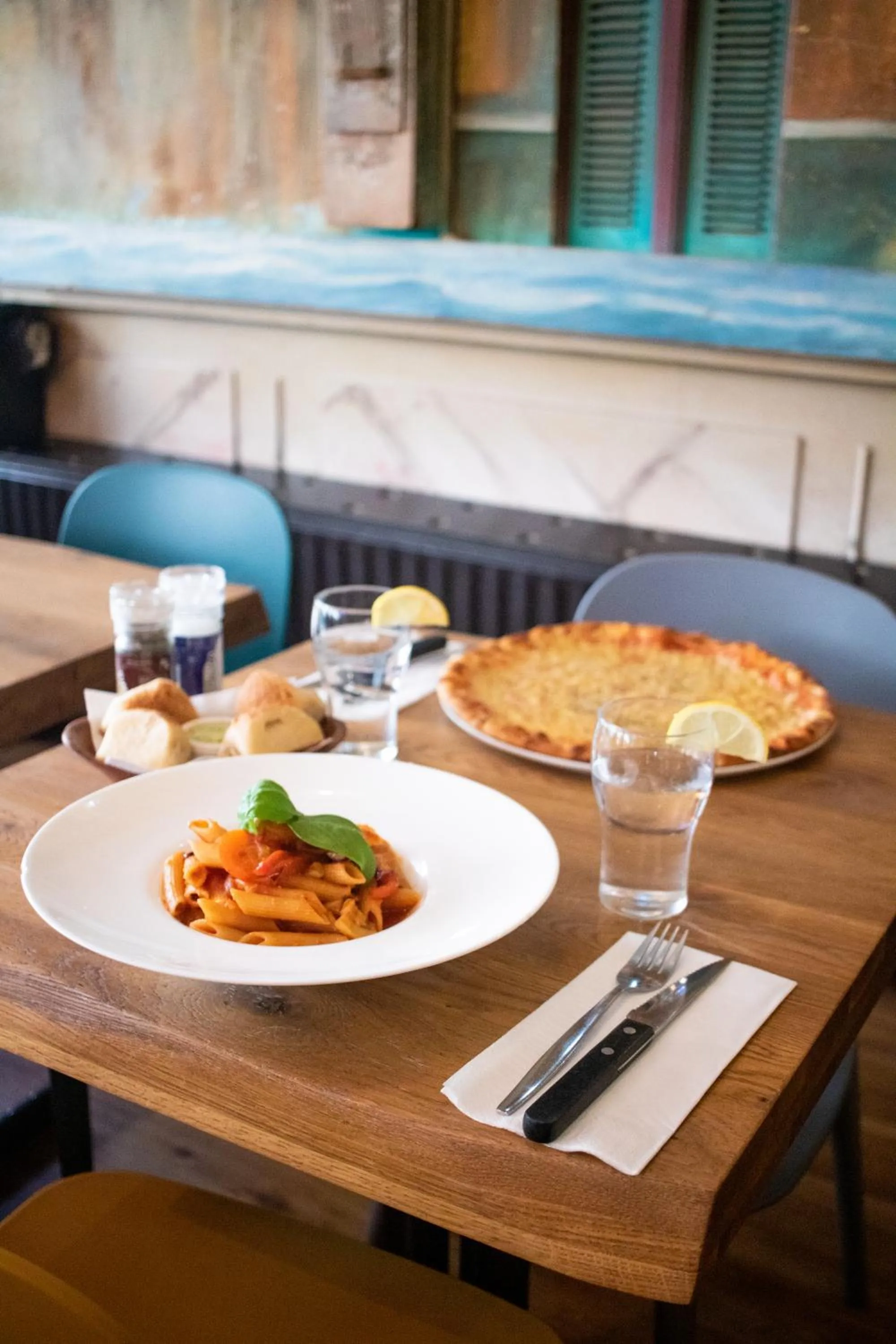 Food and drinks in Hotel Doria