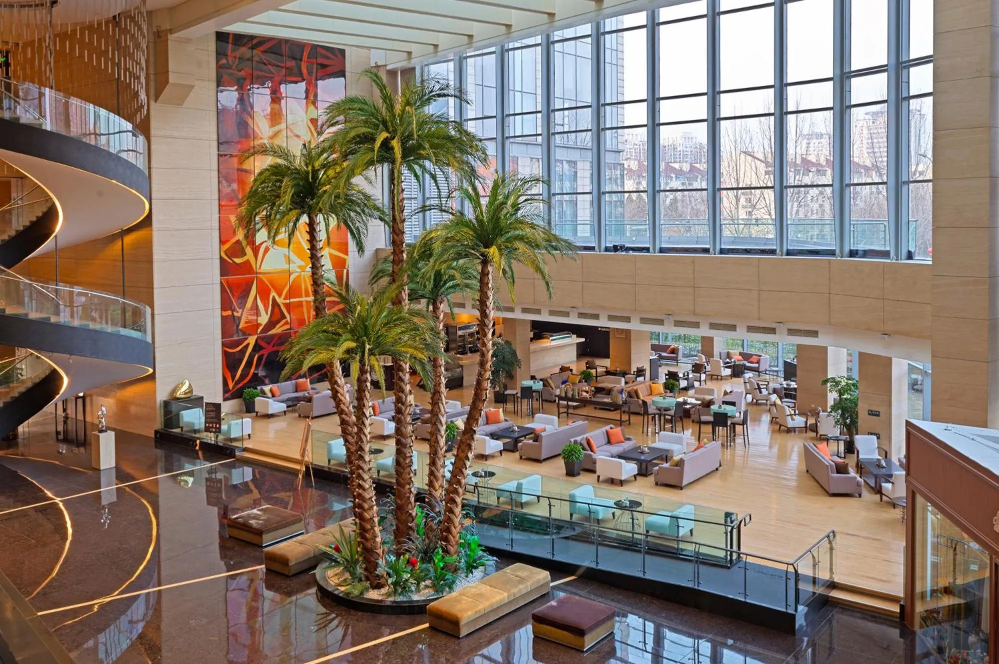 Restaurant/places to eat in InterContinental Beijing Beichen by IHG l Walking Distance to Bird's Nest & Water Cube & Metro Station l Interconnected with China National Convention Center l Award-winning Club Lounge with Mixologist l Direct Metro Line to Wangfujing