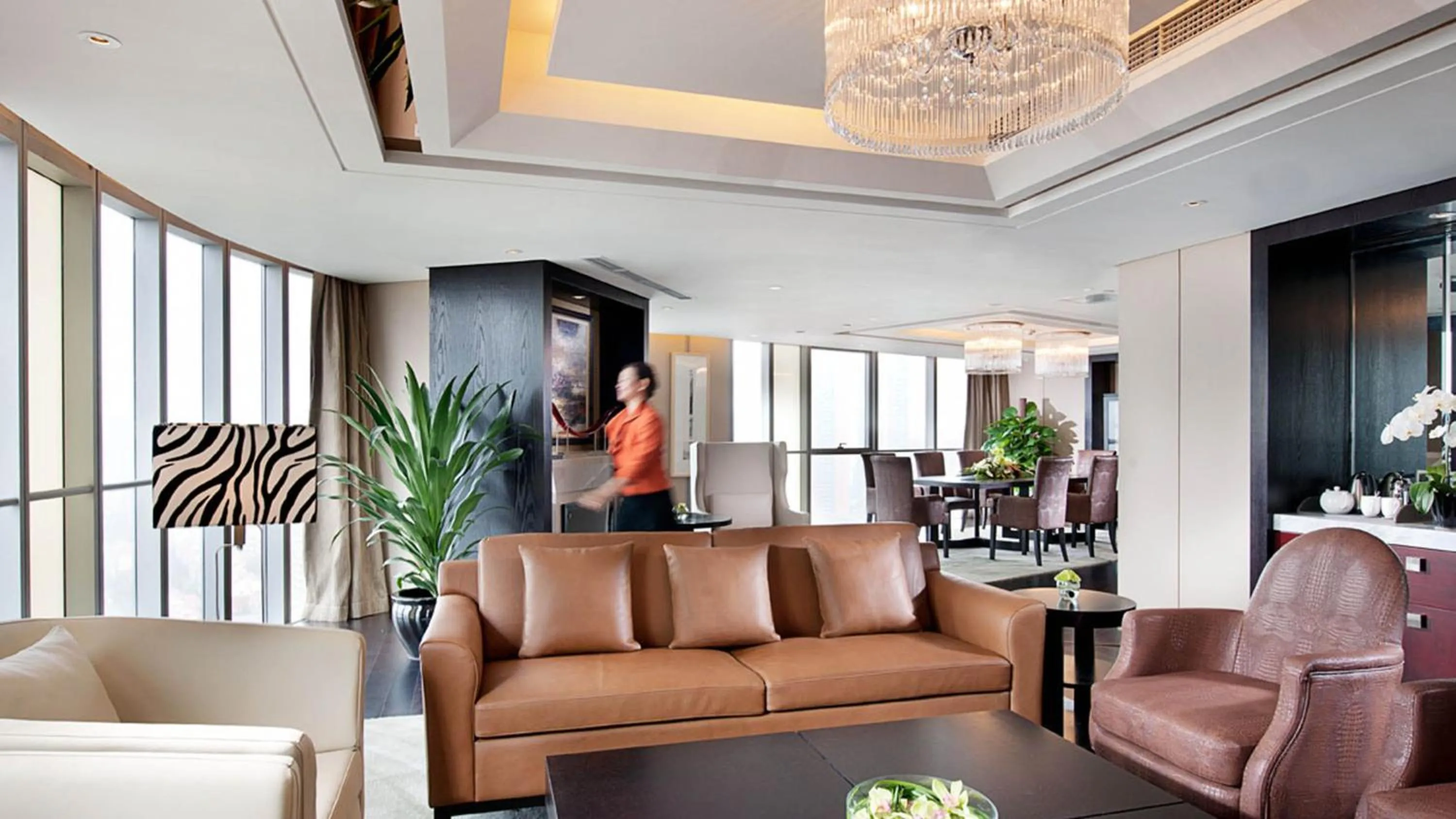 Photo of the whole room in InterContinental Beijing Beichen by IHG l Walking Distance to Bird's Nest & Water Cube & Metro Station l Interconnected with China National Convention Center l Award-winning Club Lounge with Mixologist l Direct Metro Line to Wangfujing