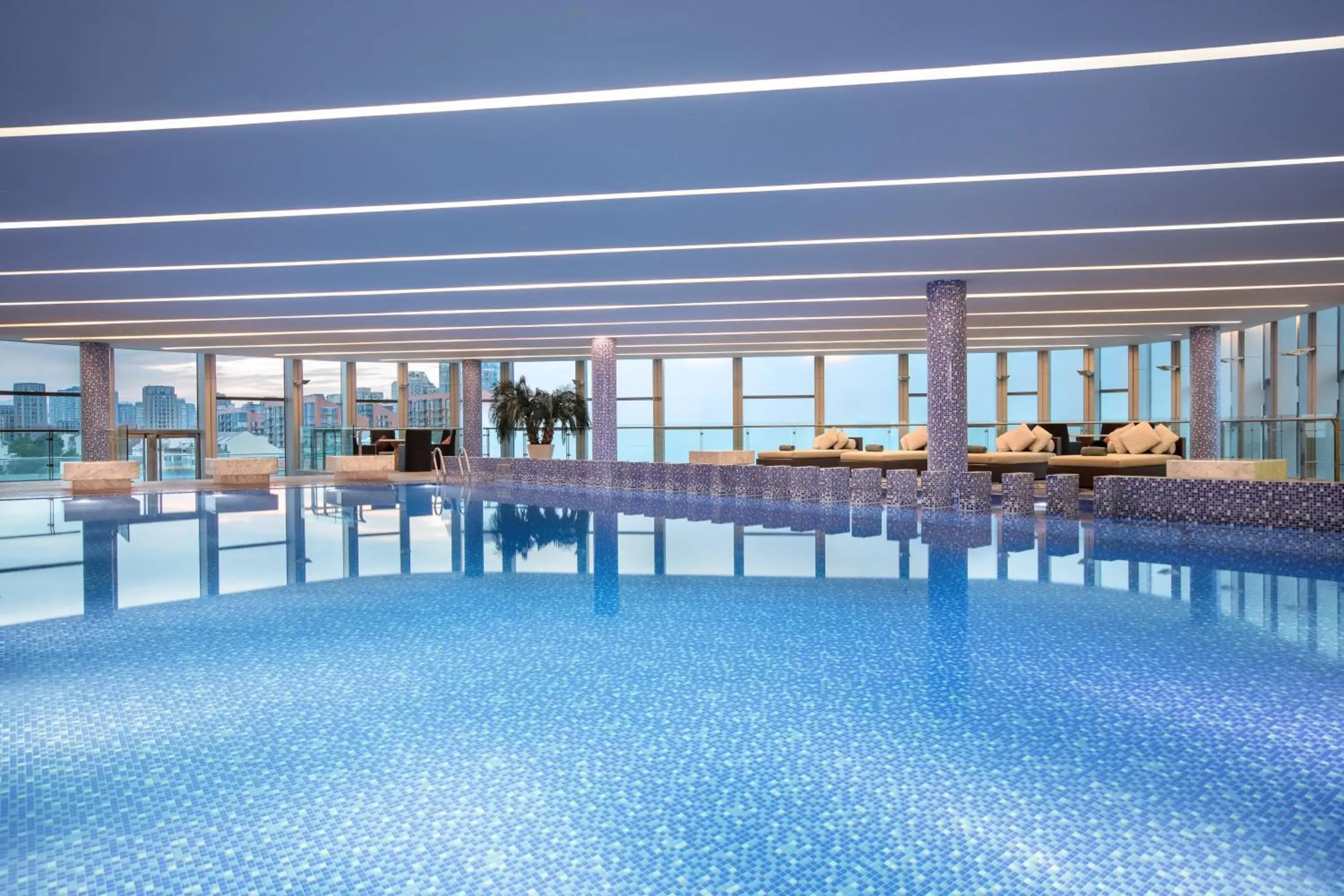Swimming pool in InterContinental Beijing Beichen by IHG l Walking Distance to Bird's Nest & Water Cube & Metro Station l Interconnected with China National Convention Center l Award-winning Club Lounge with Mixologist l Direct Metro Line to Wangfujing Swimming pool in InterContinental Beijing Beichen by IHG l Walking Distance to Bird's Nest & Water Cube & Metro Station l Interconnected with China National Convention Center l Award-winning Club Lounge with Mixologist l Direct Metro Line to Wangfujing