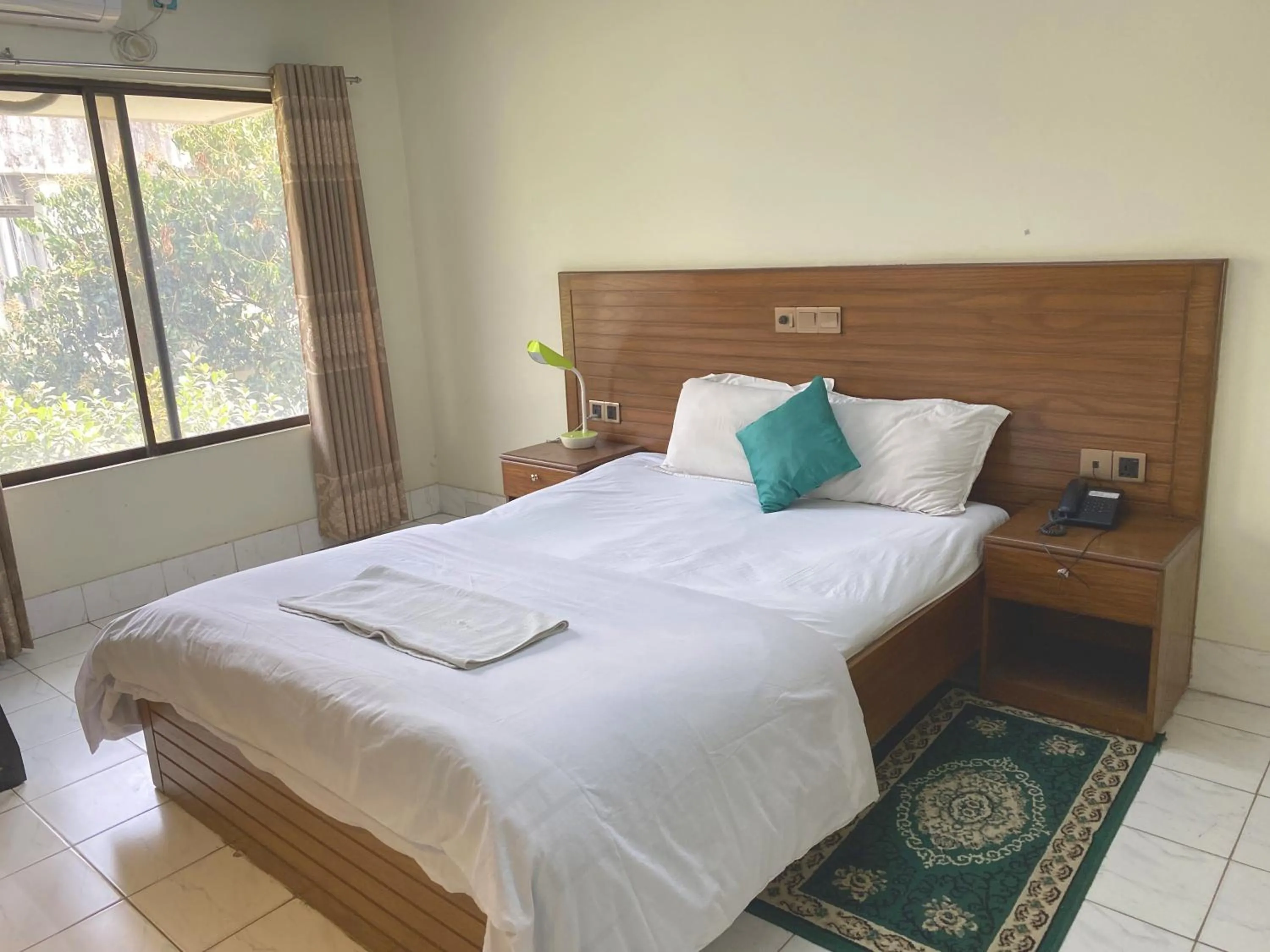 Bed in Hotel River View