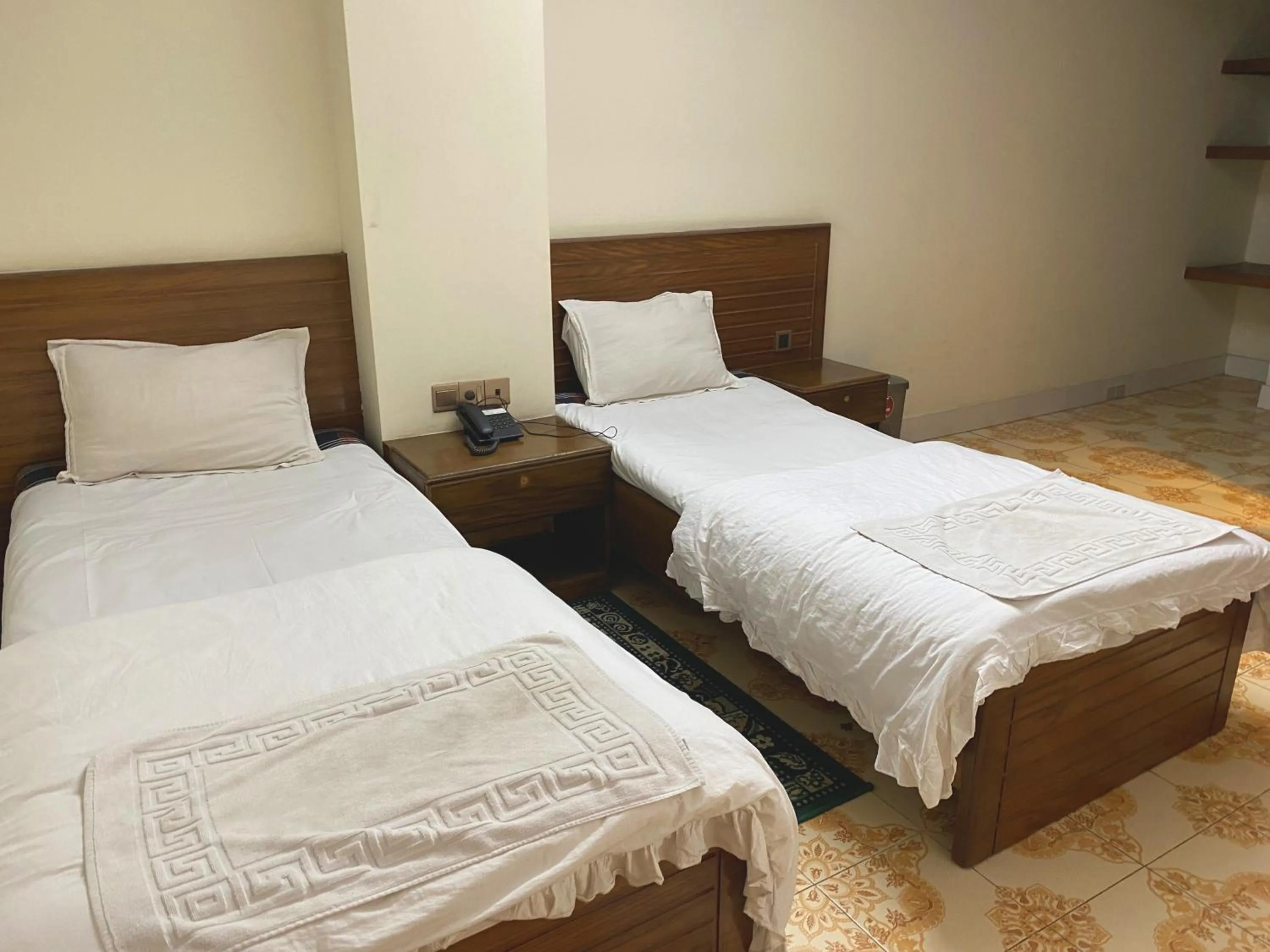 Bed in Hotel River View