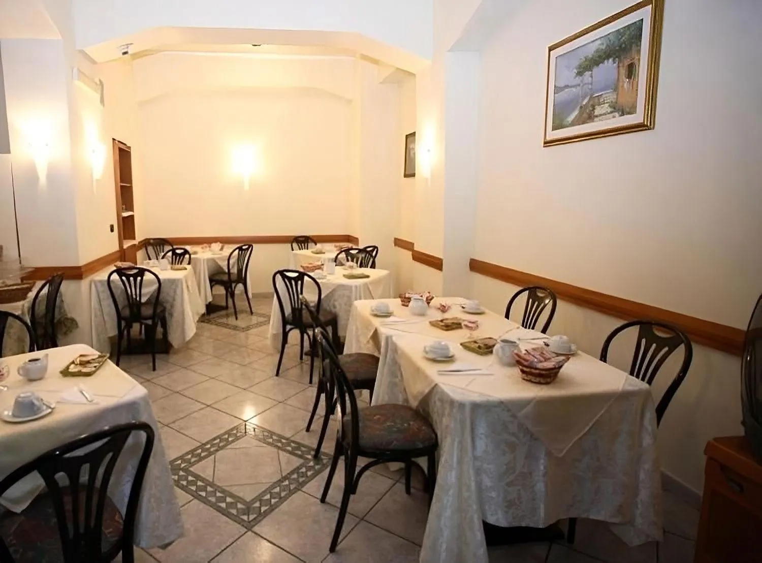 Dining area in Albergo delle Rose