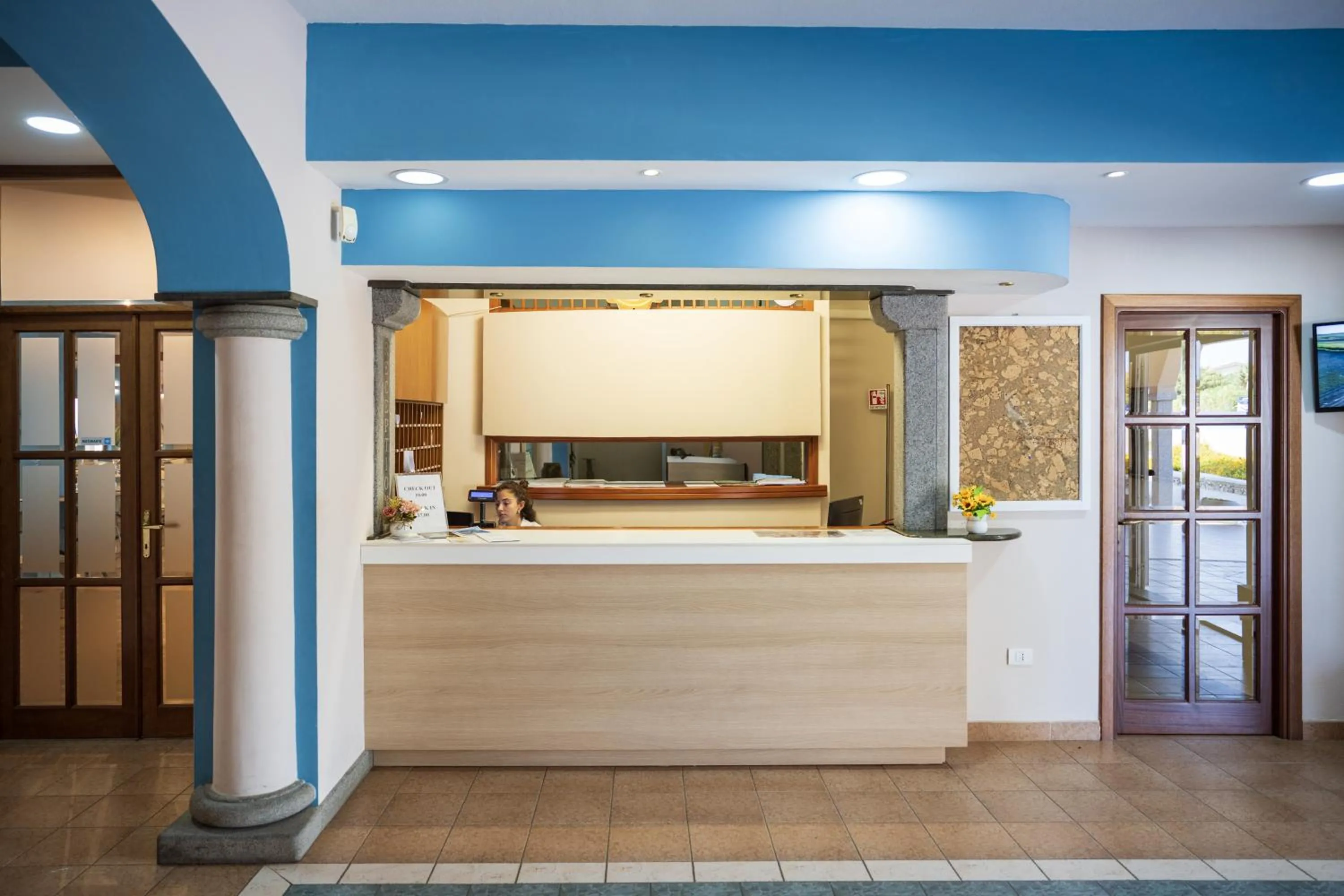 Lobby or reception in Mimose Beach Village