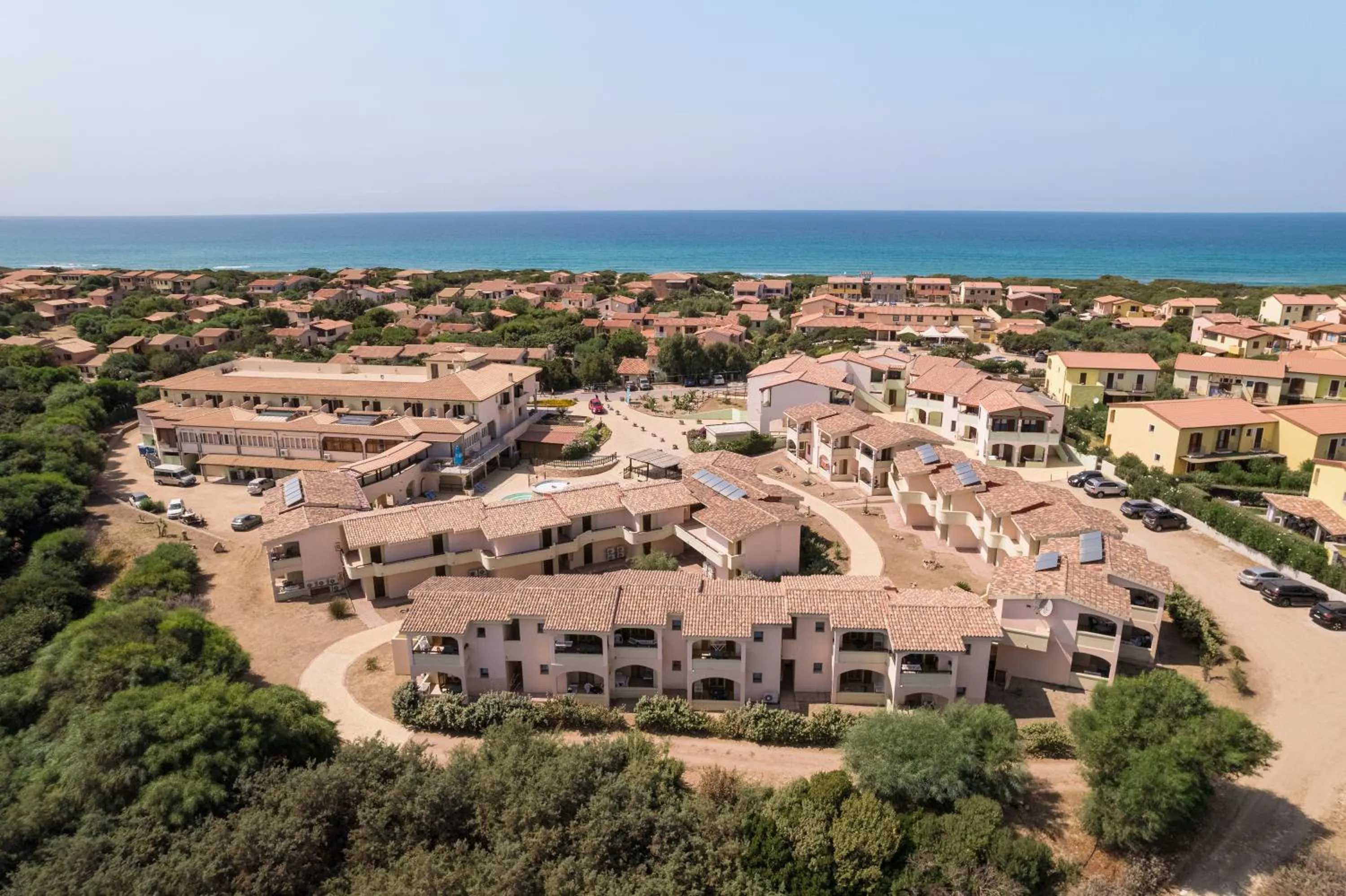 Bird's eye view in Mimose Beach Village
