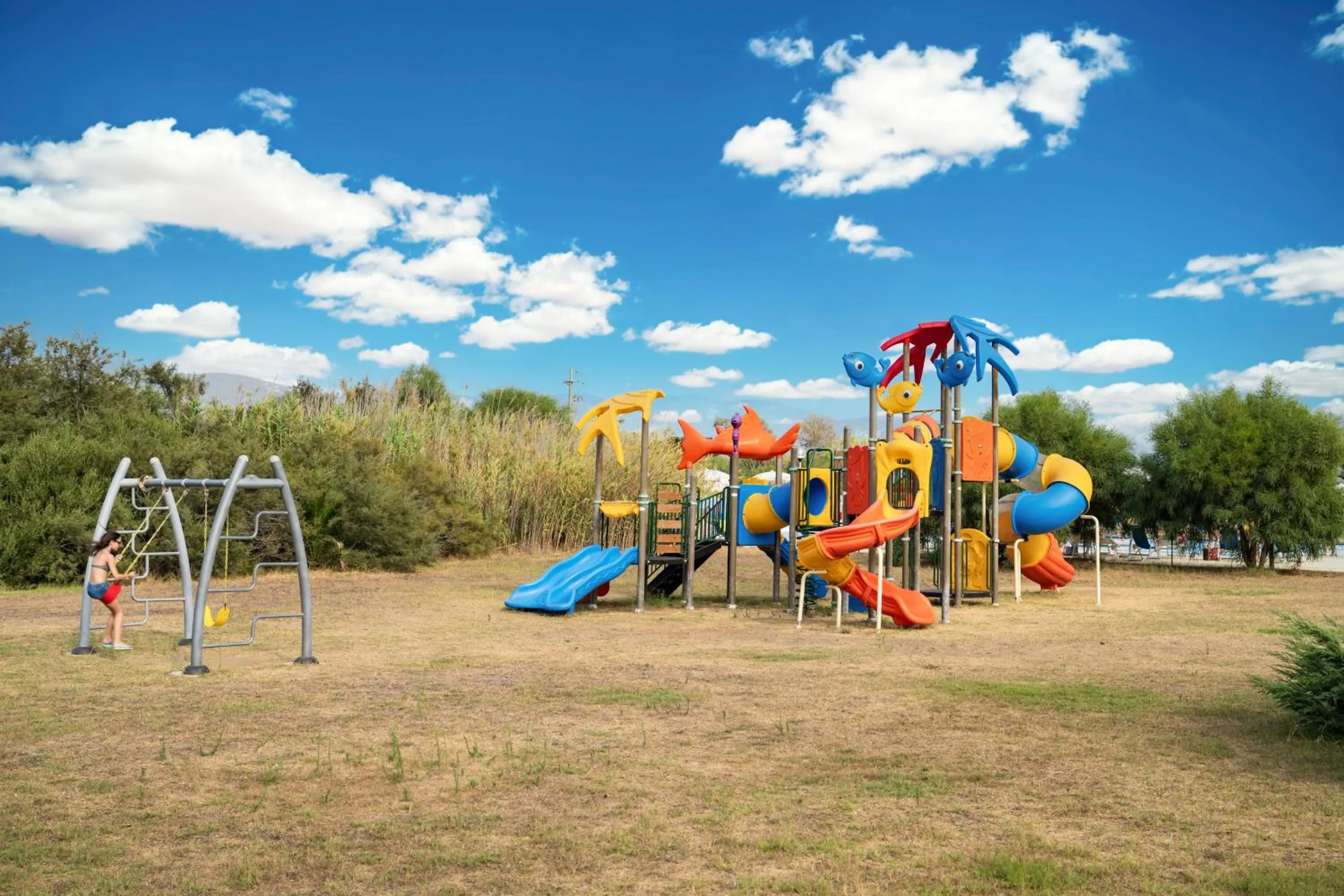 Children play ground in Mimose Beach Village