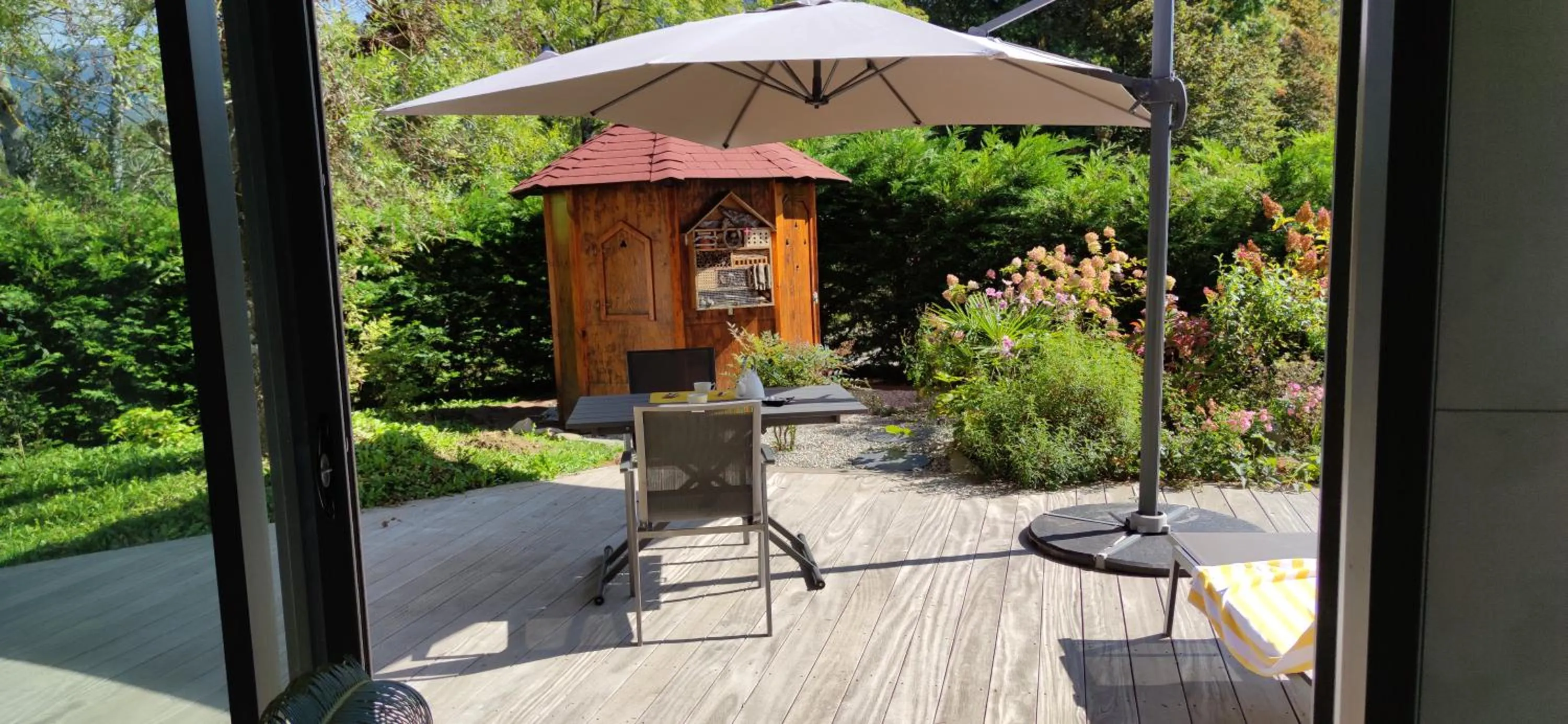 Garden view in Comme une évidence