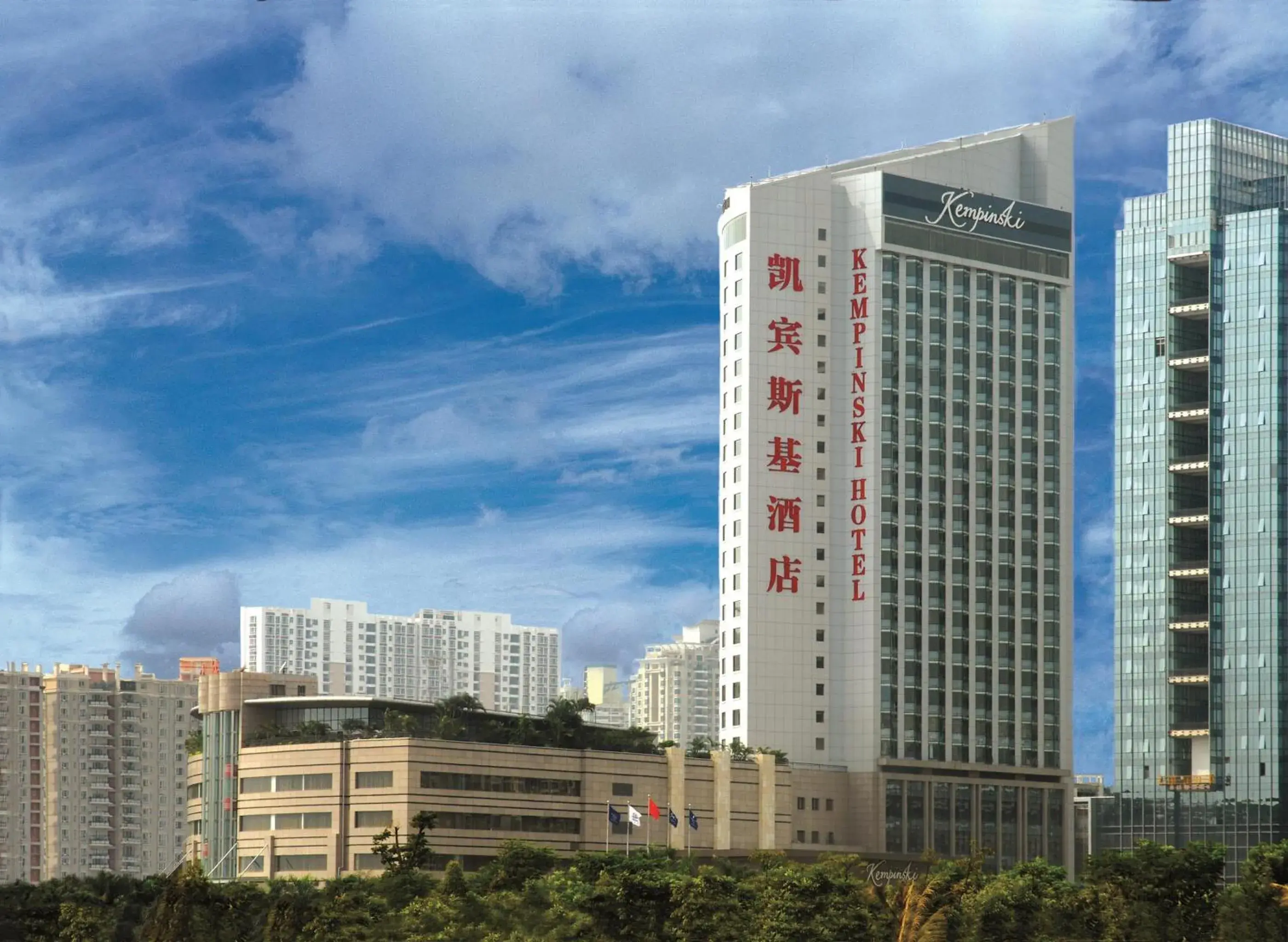 Property building in Kempinski Hotel Shenzhen Property building in Kempinski Hotel Shenzhen