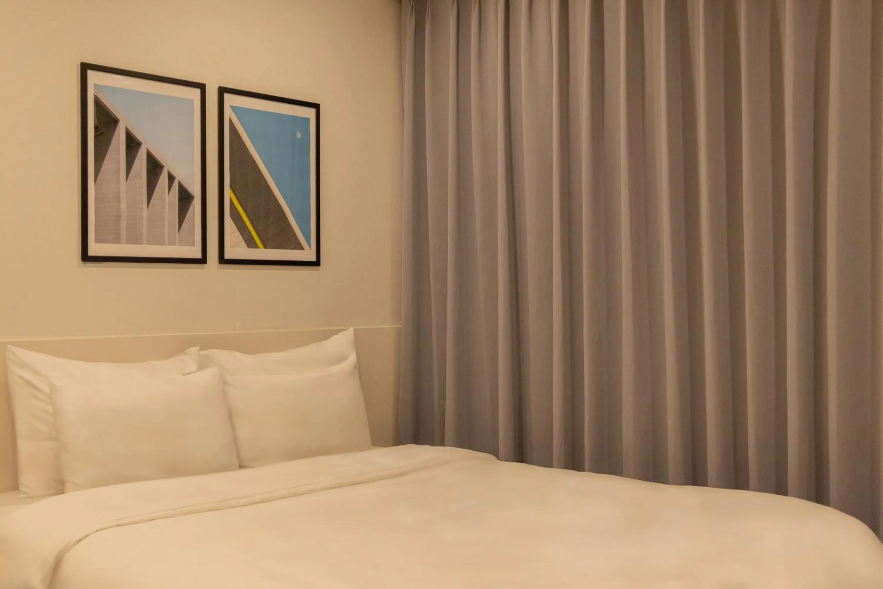 Bed in Object AanK Hotel Gumi