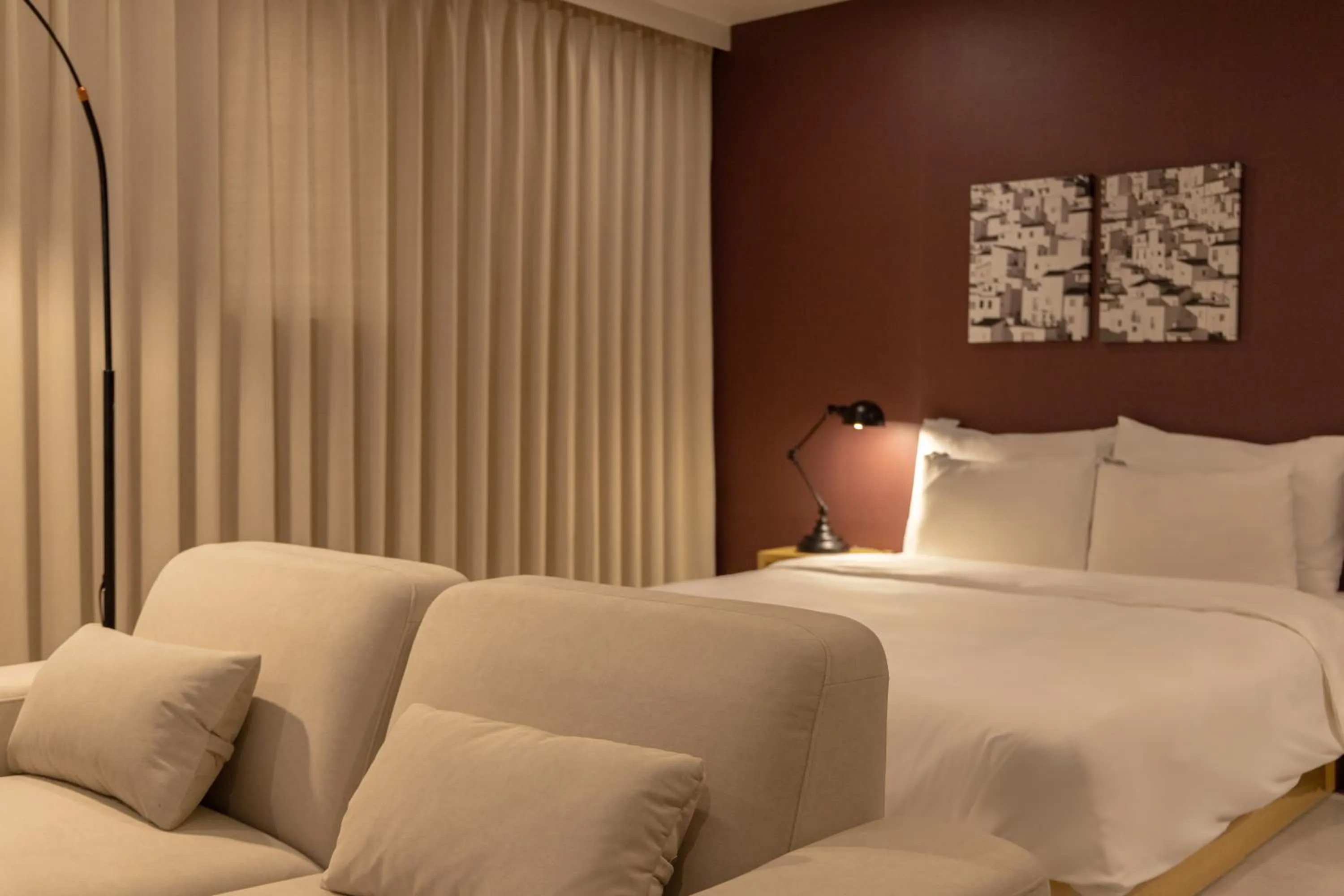 Bed in Object AanK Hotel Gumi