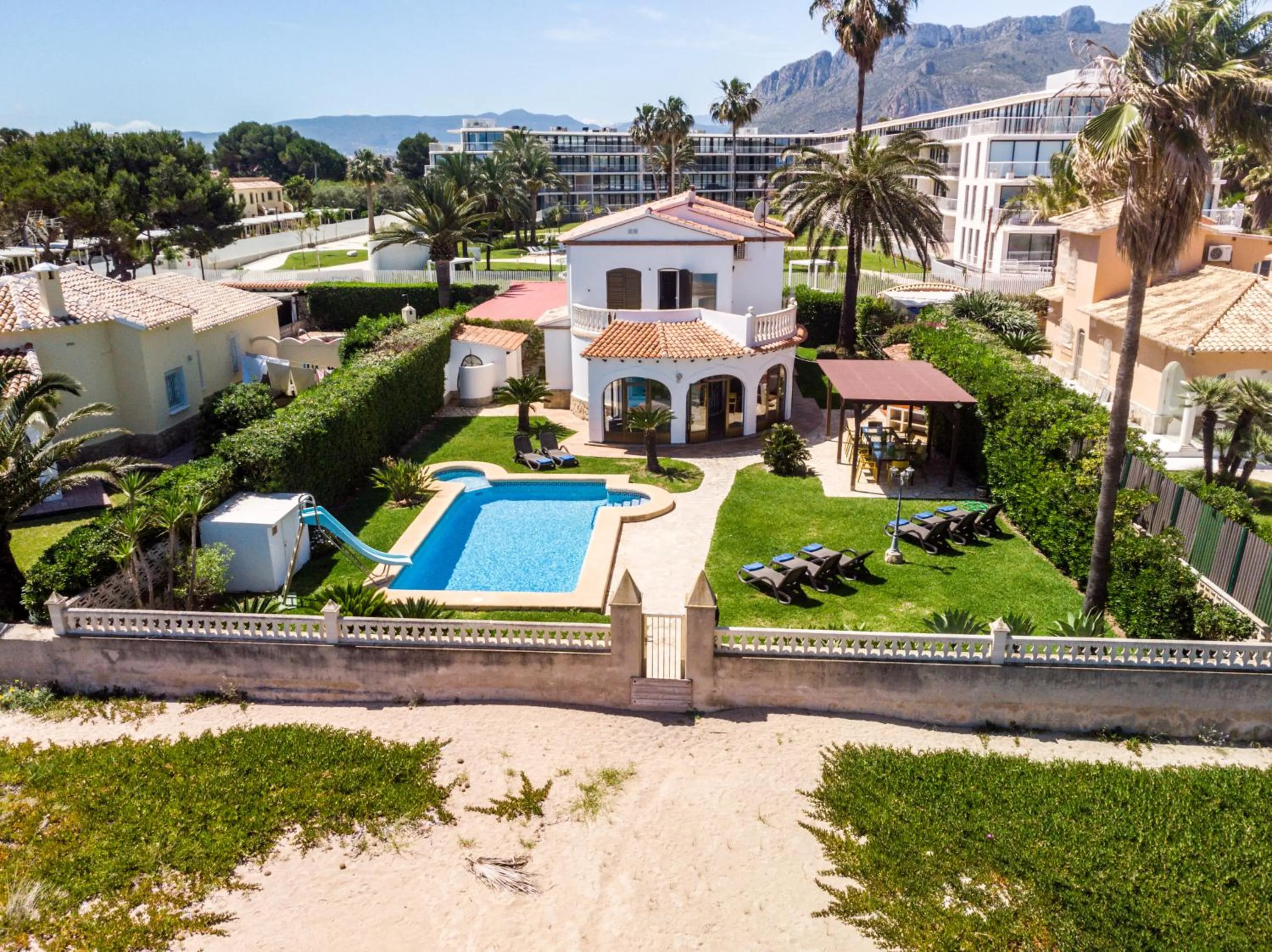 Bird's eye view in Villa Charlie