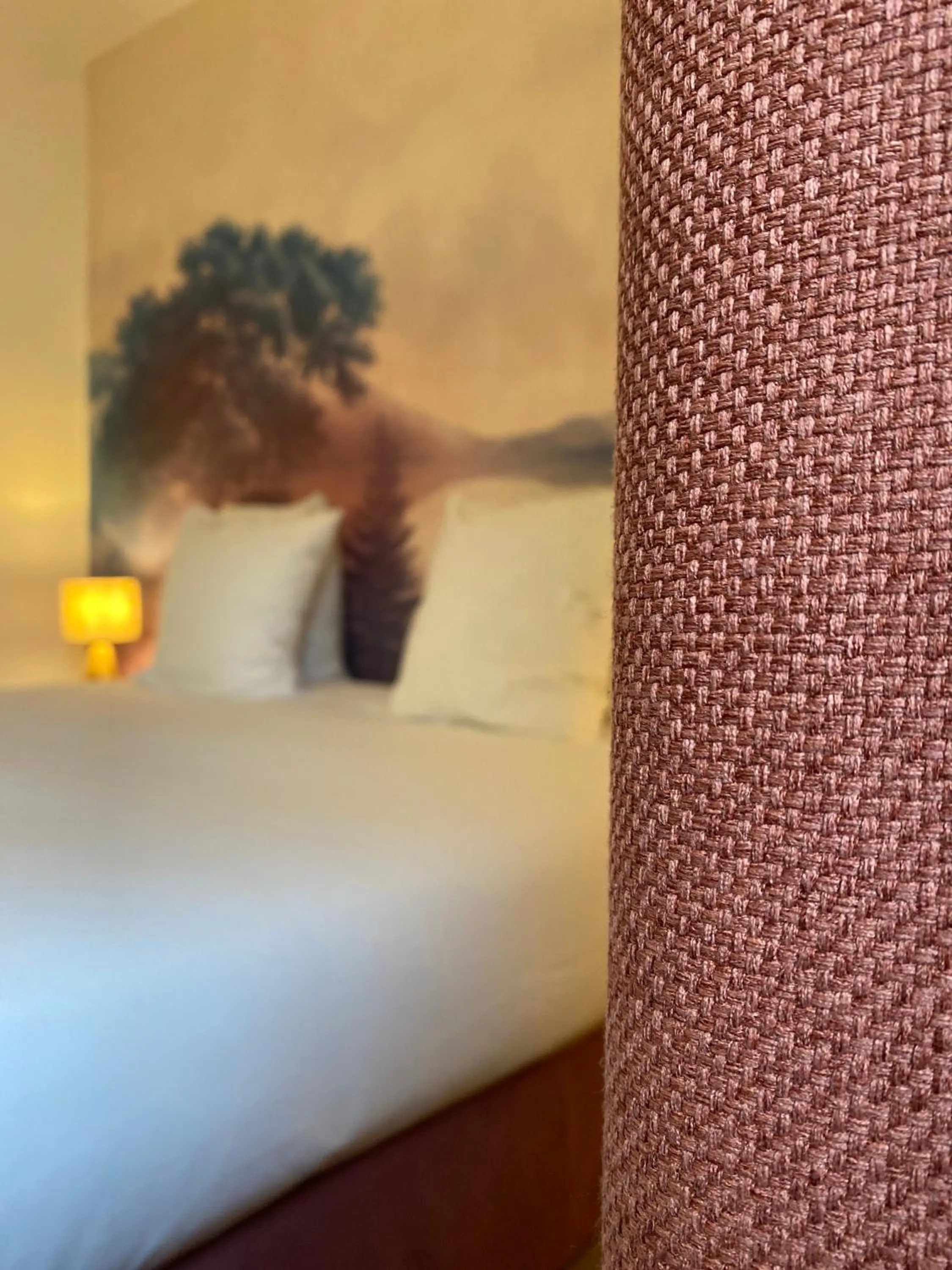 Bedroom, Bed in Logis Hôtel Médiéval, Montélimar Nord