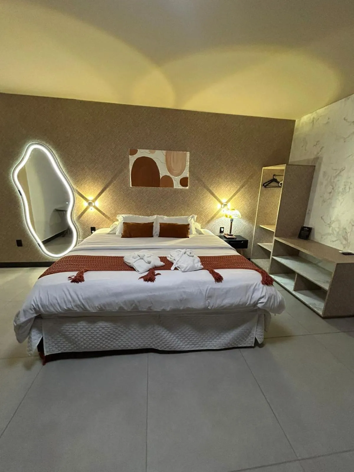 Bed in HOTEL NOVO CENTRO