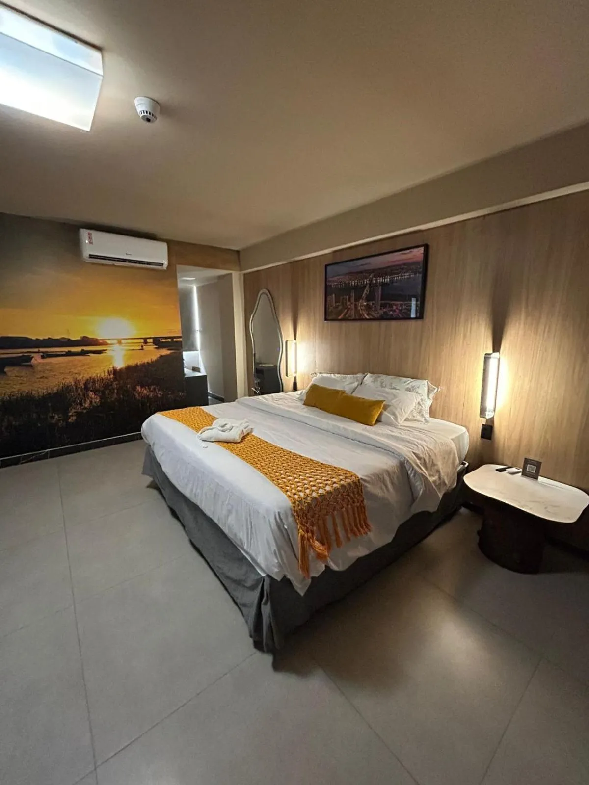 Bed in HOTEL NOVO CENTRO