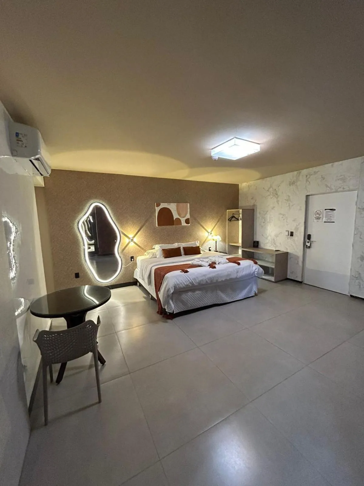 Bed in HOTEL NOVO CENTRO