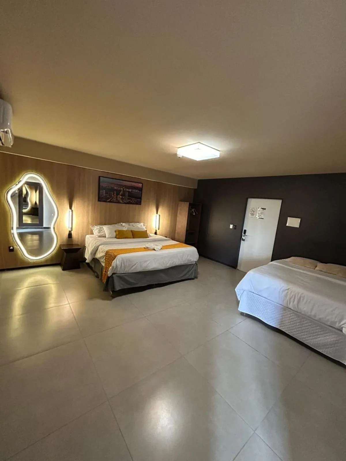 Bed in HOTEL NOVO CENTRO