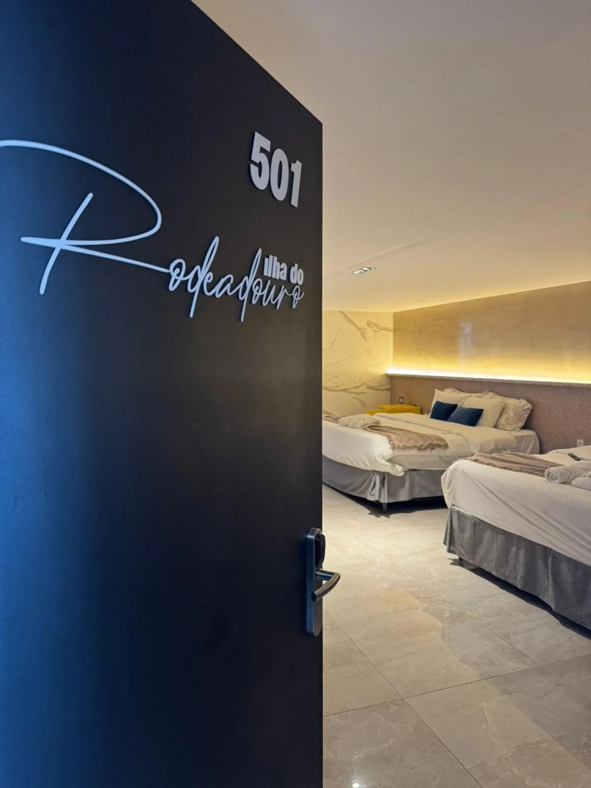 Bed in HOTEL NOVO CENTRO
