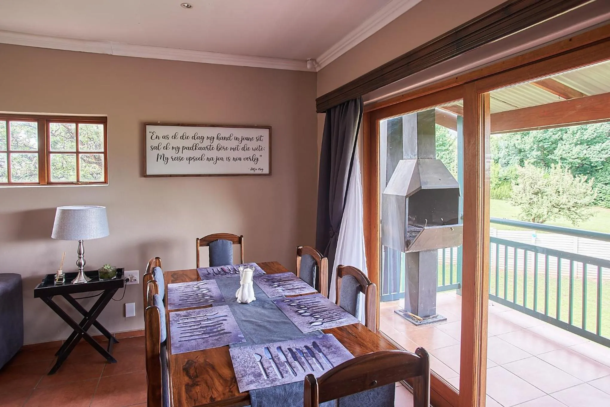 Balcony/Terrace in Eden Self Catering Clarens