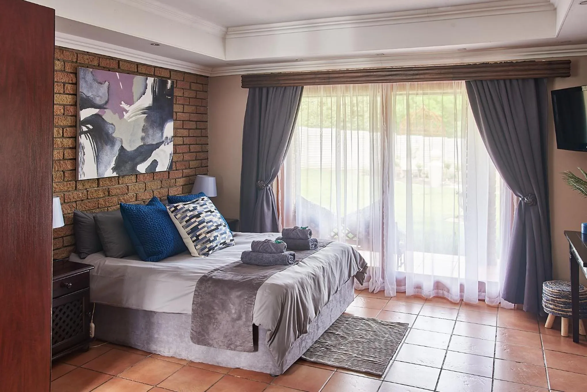 Bedroom, Bed in Eden Self Catering Clarens