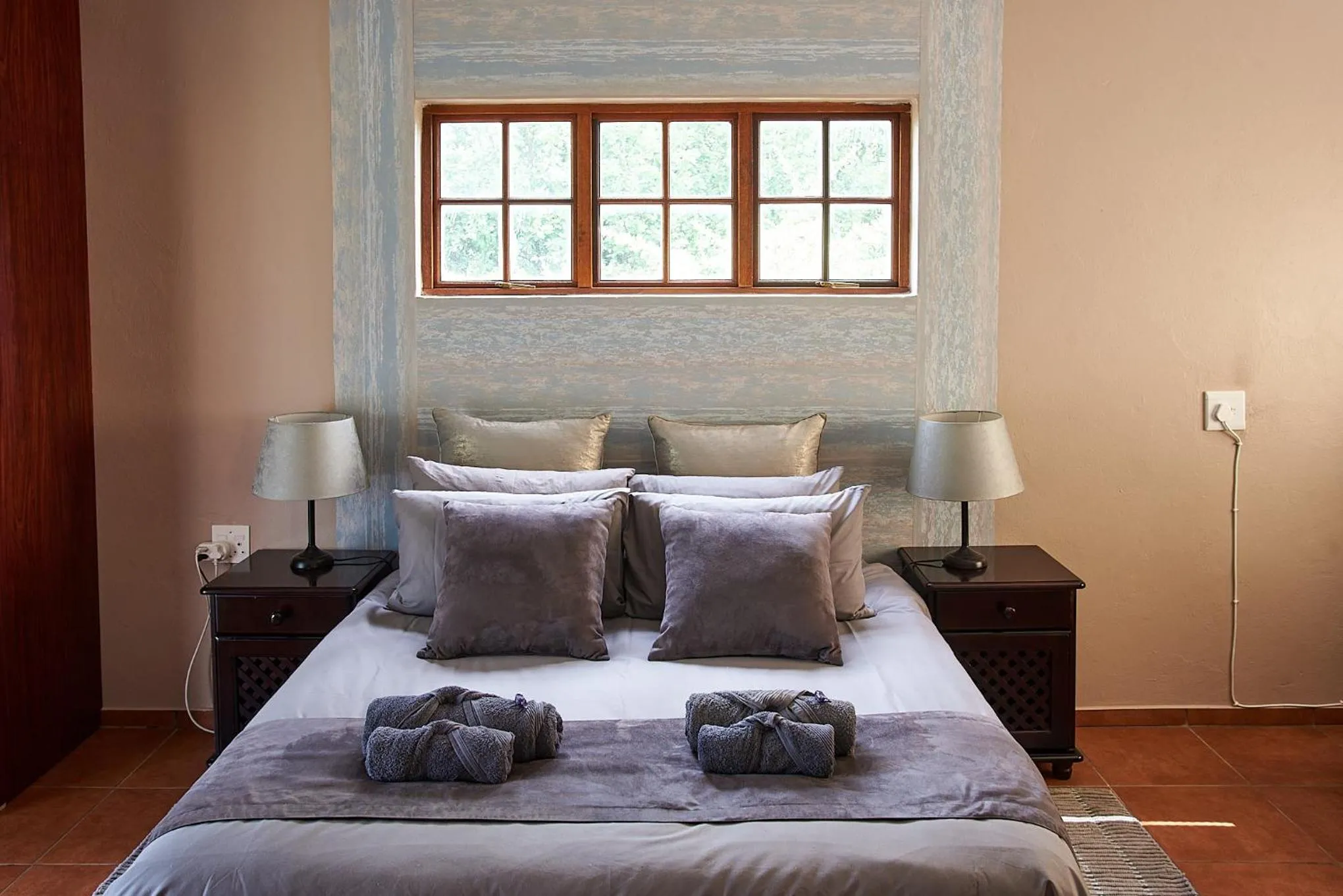 Bed in Eden Self Catering Clarens
