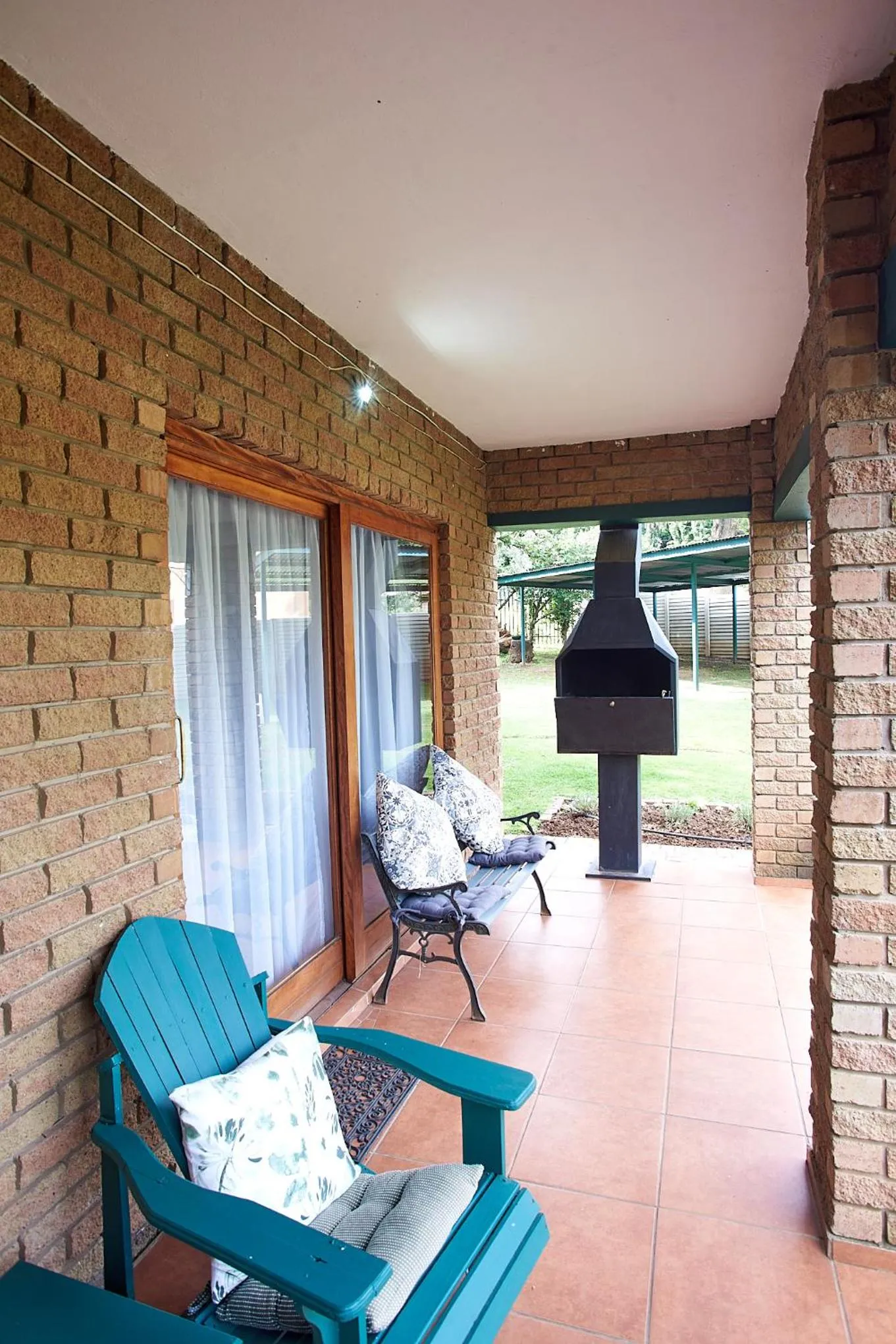 Patio in Eden Self Catering Clarens