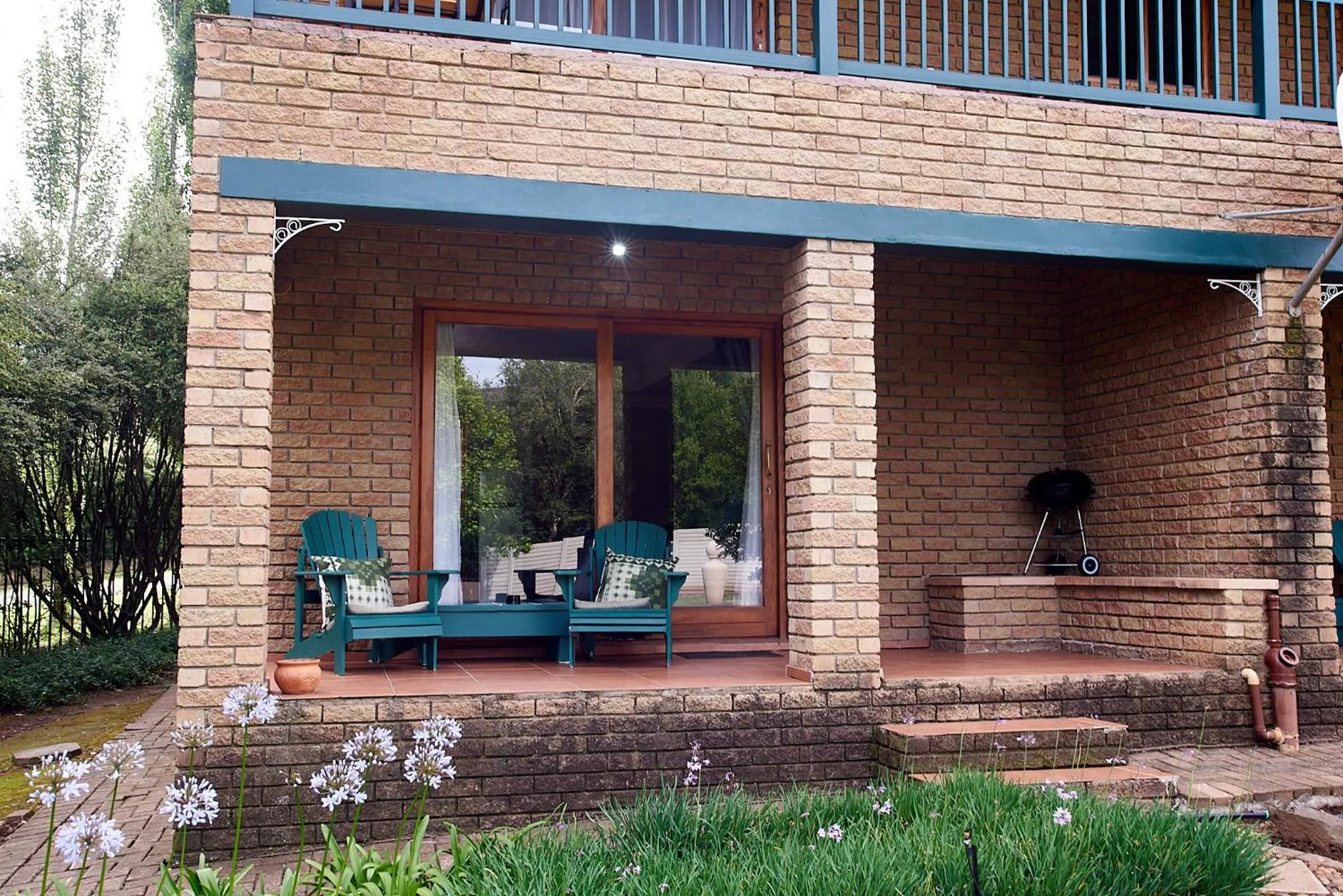 Patio in Eden Self Catering Clarens