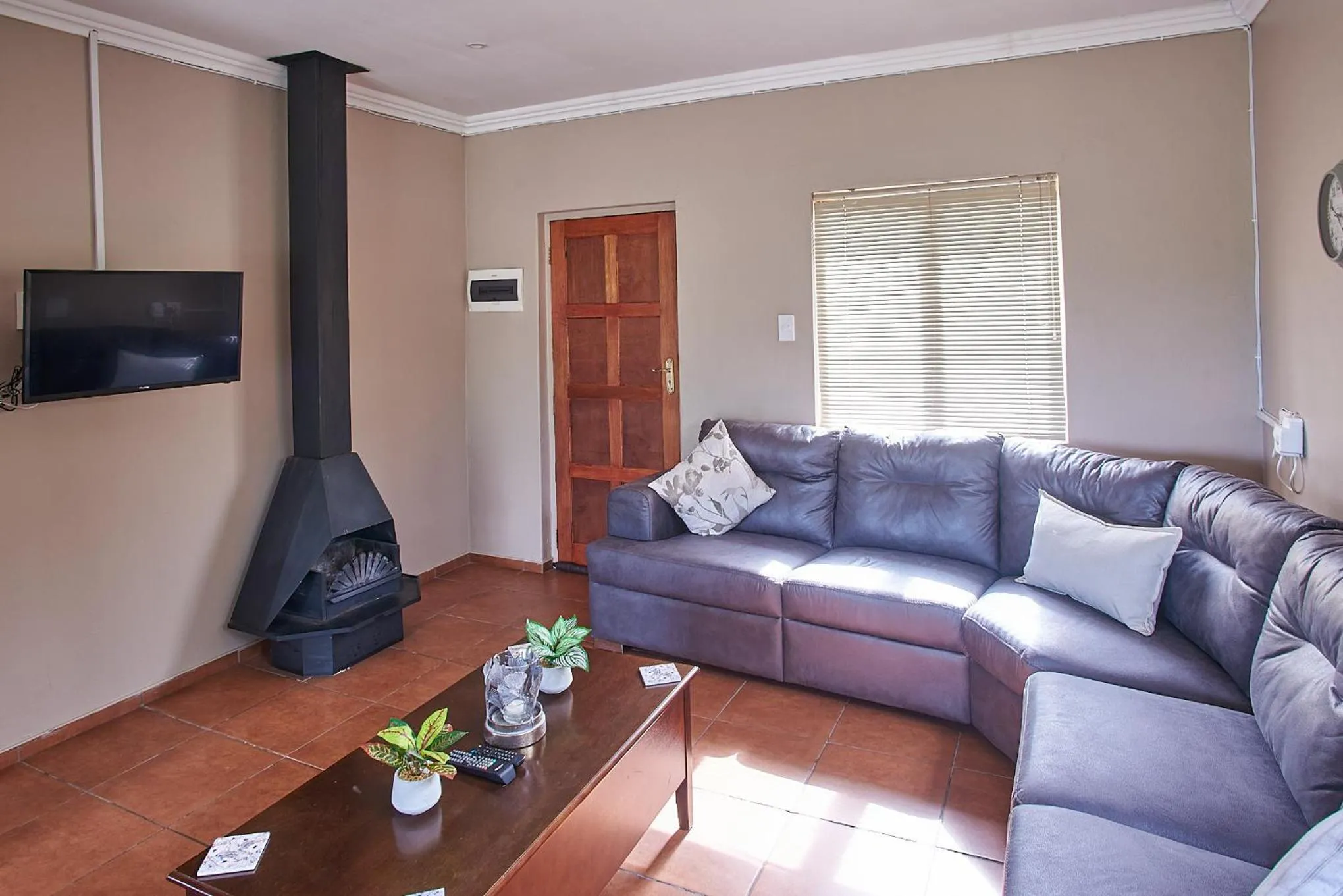 Living room in Eden Self Catering Clarens