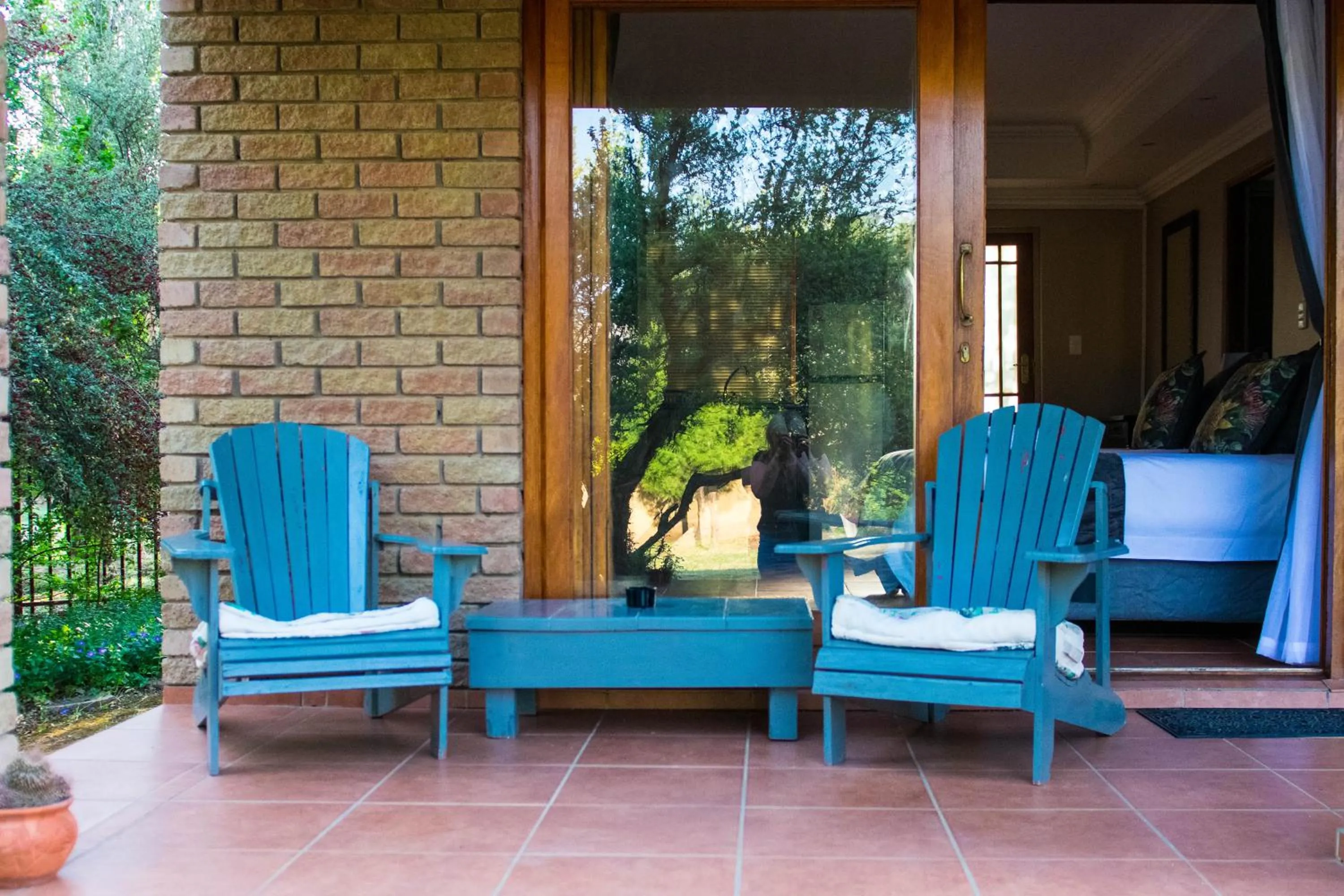 Patio in Eden Self Catering Clarens