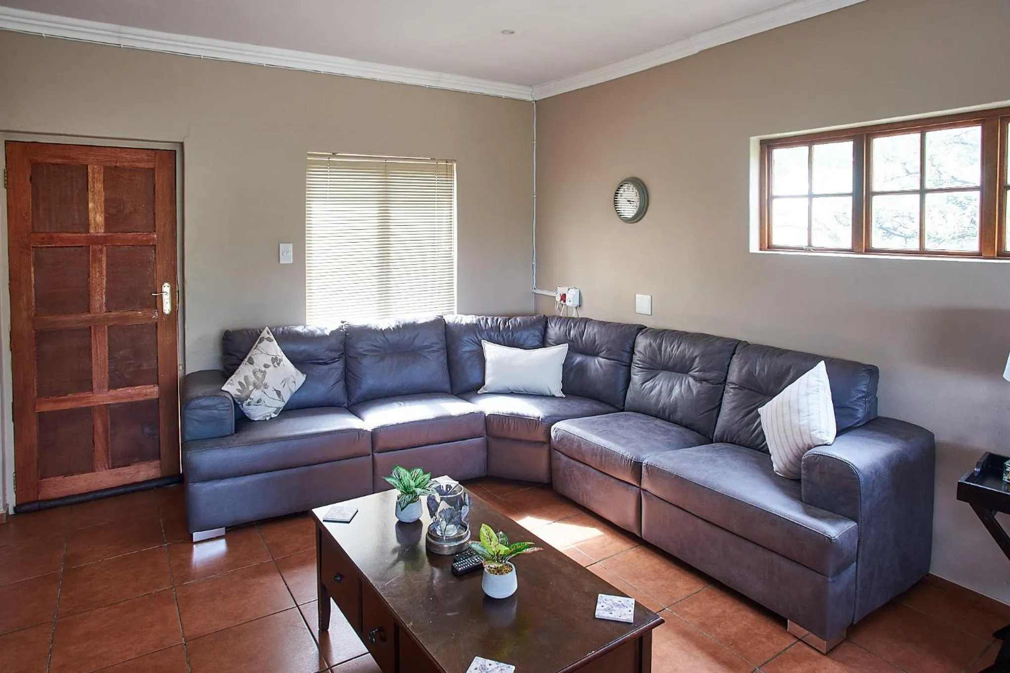 Living room in Eden Self Catering Clarens