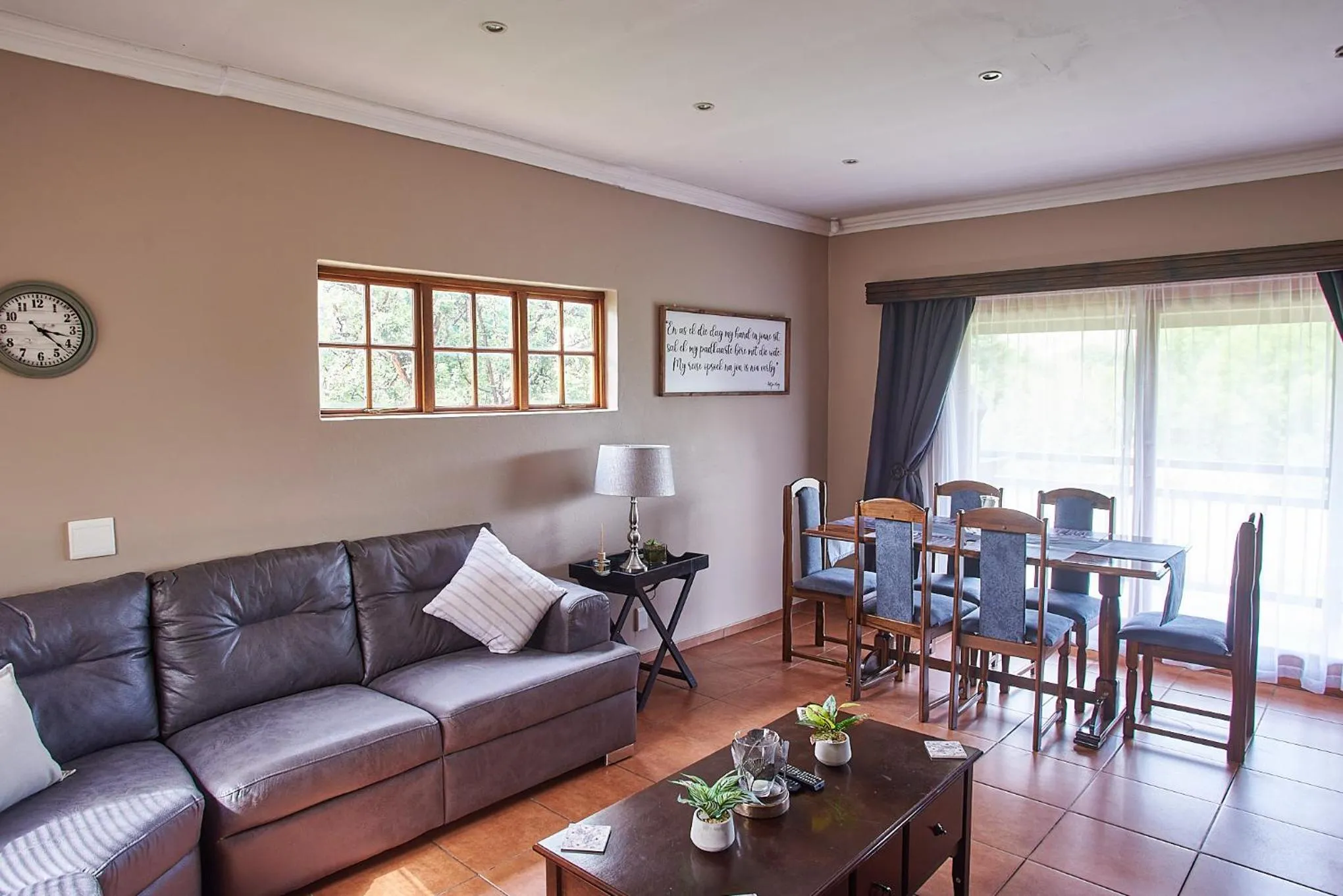 Living room in Eden Self Catering Clarens
