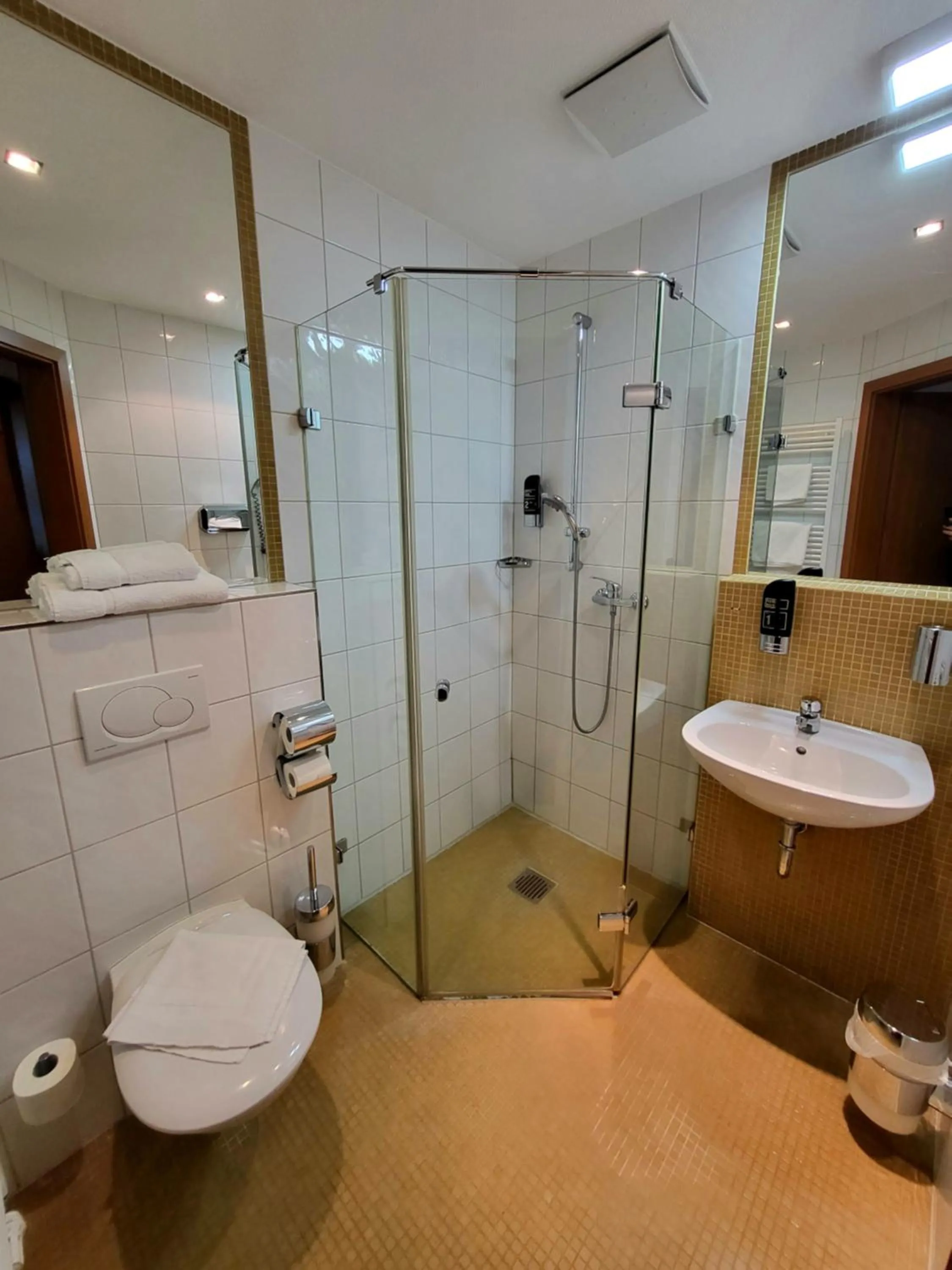 Bathroom in Hotel Lindleinsmühle